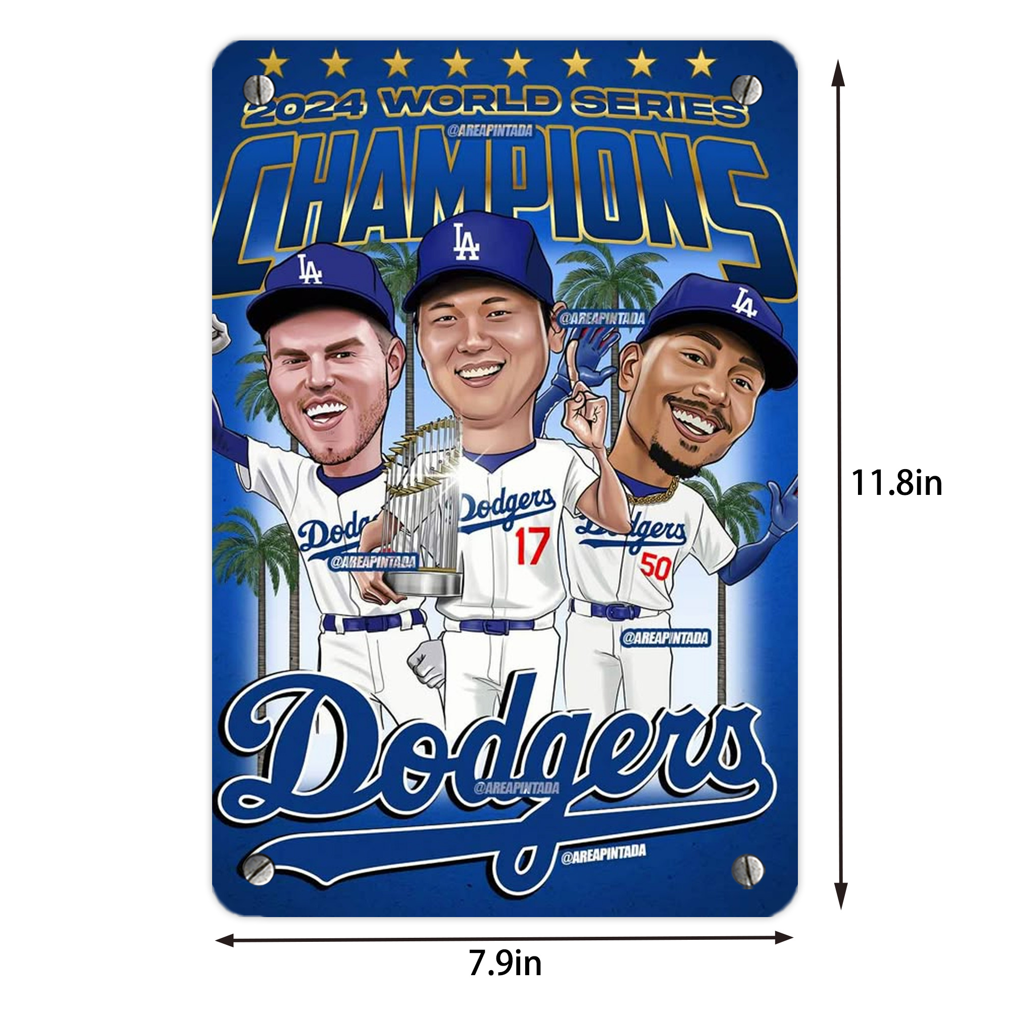  Metal Tin Sign 8x12inch - High-Quality Full-Print Decorative Wall Art, Durable Rust-Resistant Metal Plaque For Living Room, Bedroom, Kitchen, Office, Bar Décor