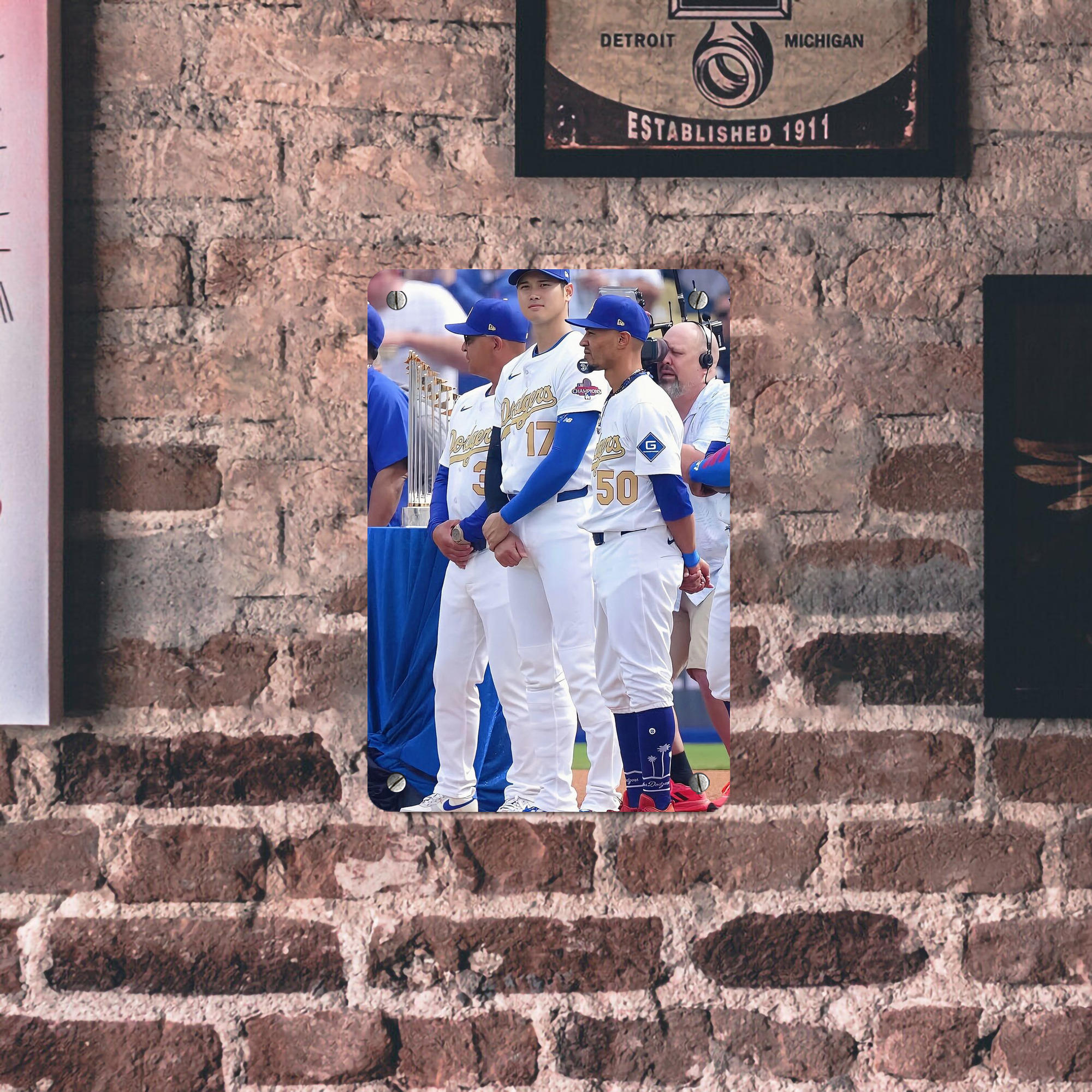  Metal Tin Sign 8x12inch - High-Quality Full-Print Decorative Wall Art, Durable Rust-Resistant Metal Plaque For Living Room, Bedroom, Kitchen, Office, Bar Décor