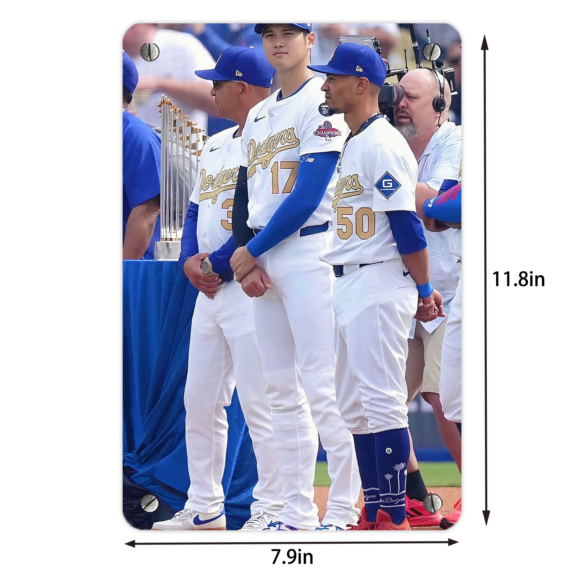  Metal Tin Sign 8x12inch - High-Quality Full-Print Decorative Wall Art, Durable Rust-Resistant Metal Plaque For Living Room, Bedroom, Kitchen, Office, Bar Décor