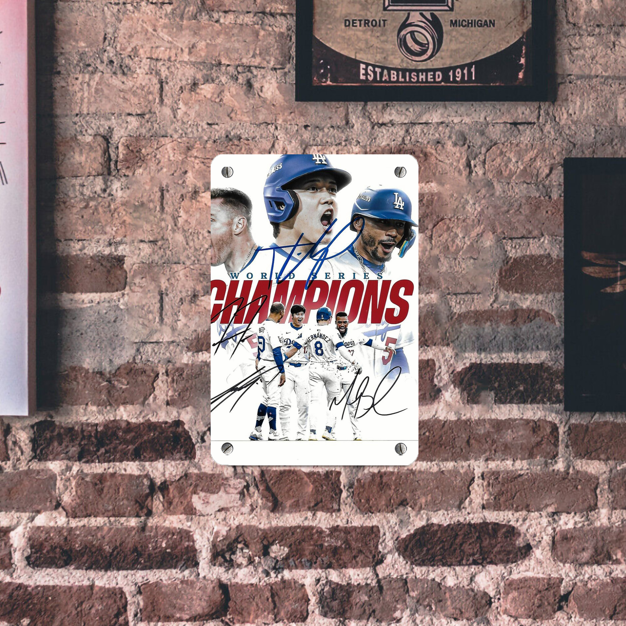  Metal Tin Sign 8x12inch - High-Quality Full-Print Decorative Wall Art, Durable Rust-Resistant Metal Plaque For Living Room, Bedroom, Kitchen, Office, Bar Décor