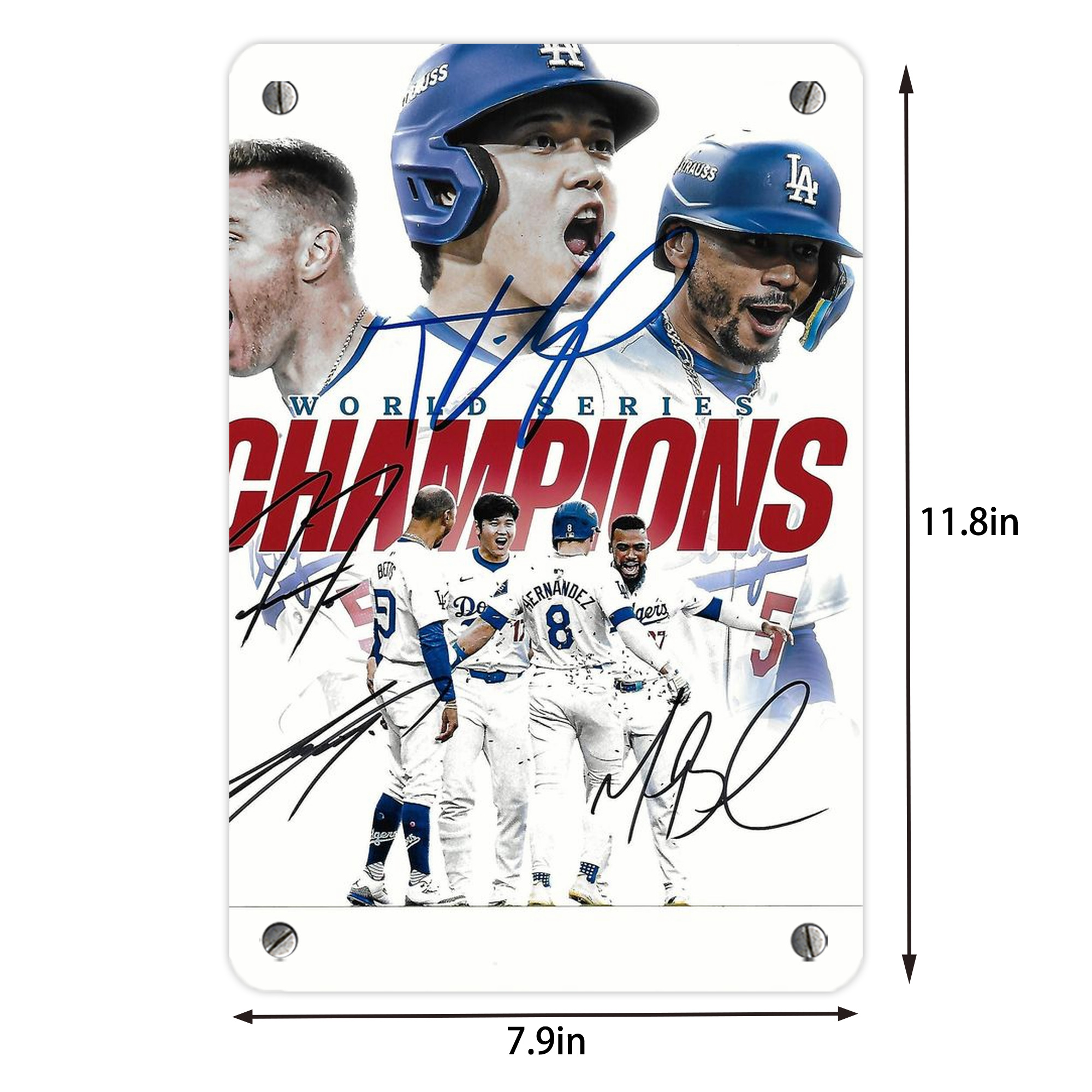  Metal Tin Sign 8x12inch - High-Quality Full-Print Decorative Wall Art, Durable Rust-Resistant Metal Plaque For Living Room, Bedroom, Kitchen, Office, Bar Décor