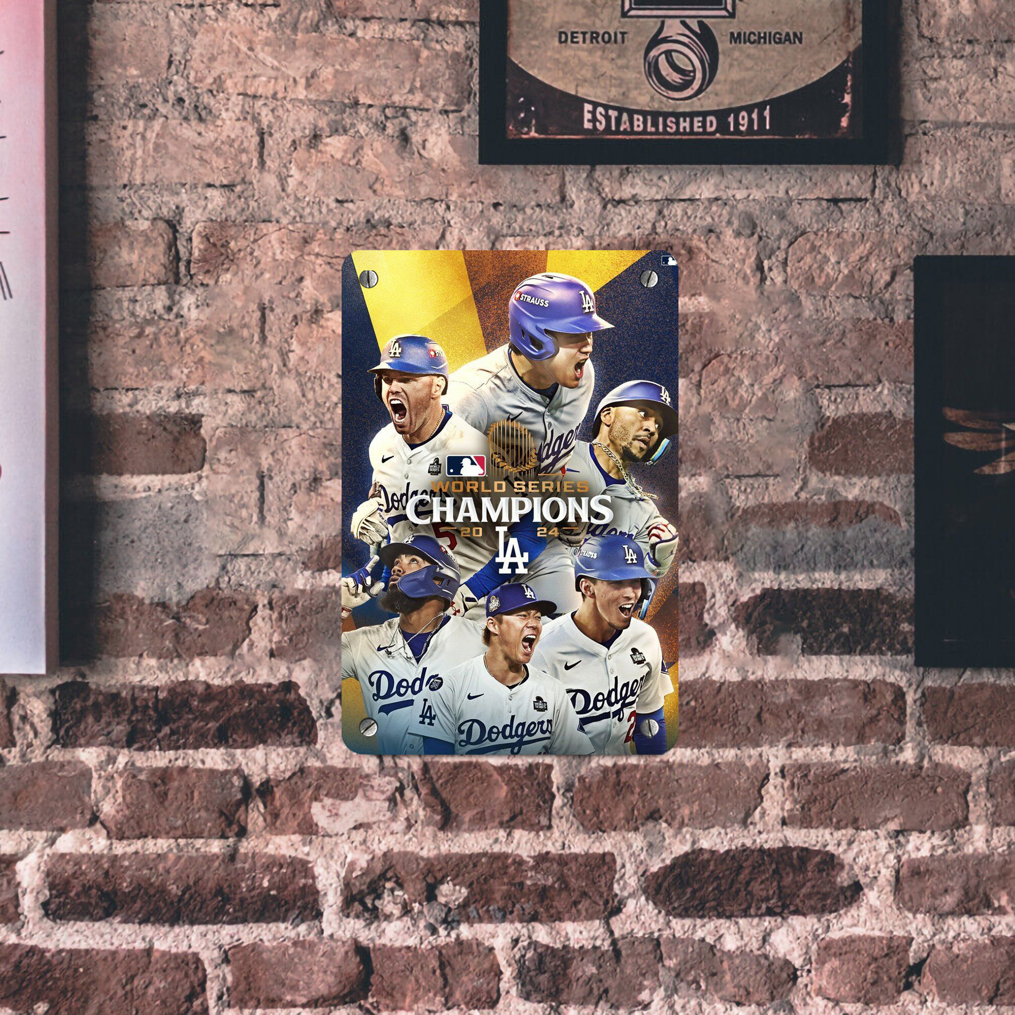  Metal Tin Sign 8x12inch - High-Quality Full-Print Decorative Wall Art, Durable Rust-Resistant Metal Plaque For Living Room, Bedroom, Kitchen, Office, Bar Décor