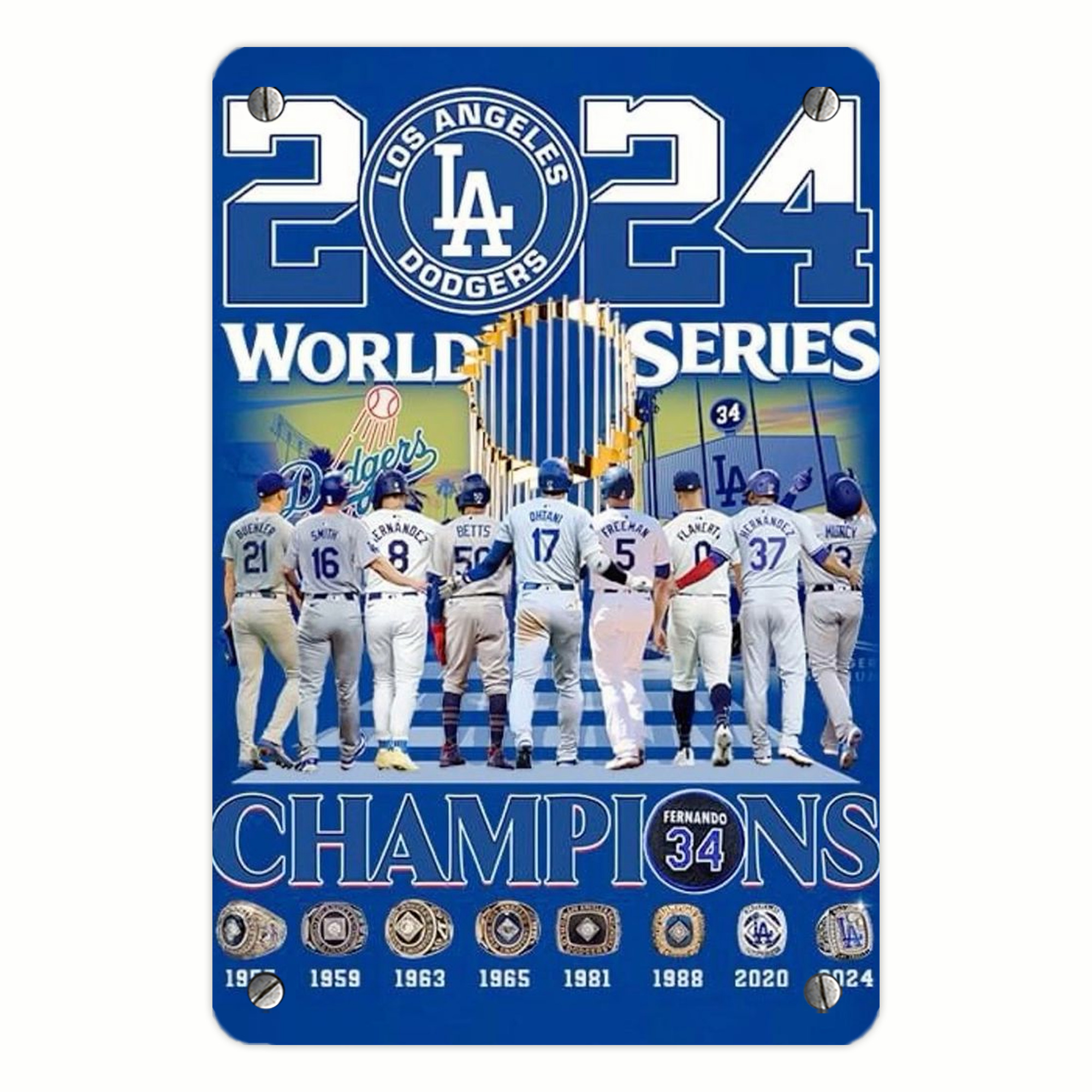  Metal Tin Sign 8x12inch - High-Quality Full-Print Decorative Wall Art, Durable Rust-Resistant Metal Plaque For Living Room, Bedroom, Kitchen, Office, Bar Décor