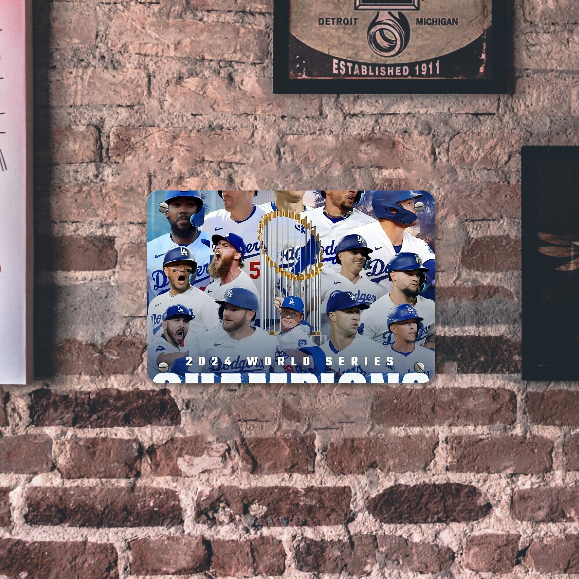  Metal Tin Sign 12x8inch - Premium Full-Print Decorative Wall Art, Durable Rust-Resistant Metal Plaque For Living Room, Bedroom, Kitchen, Office, Bar Décor