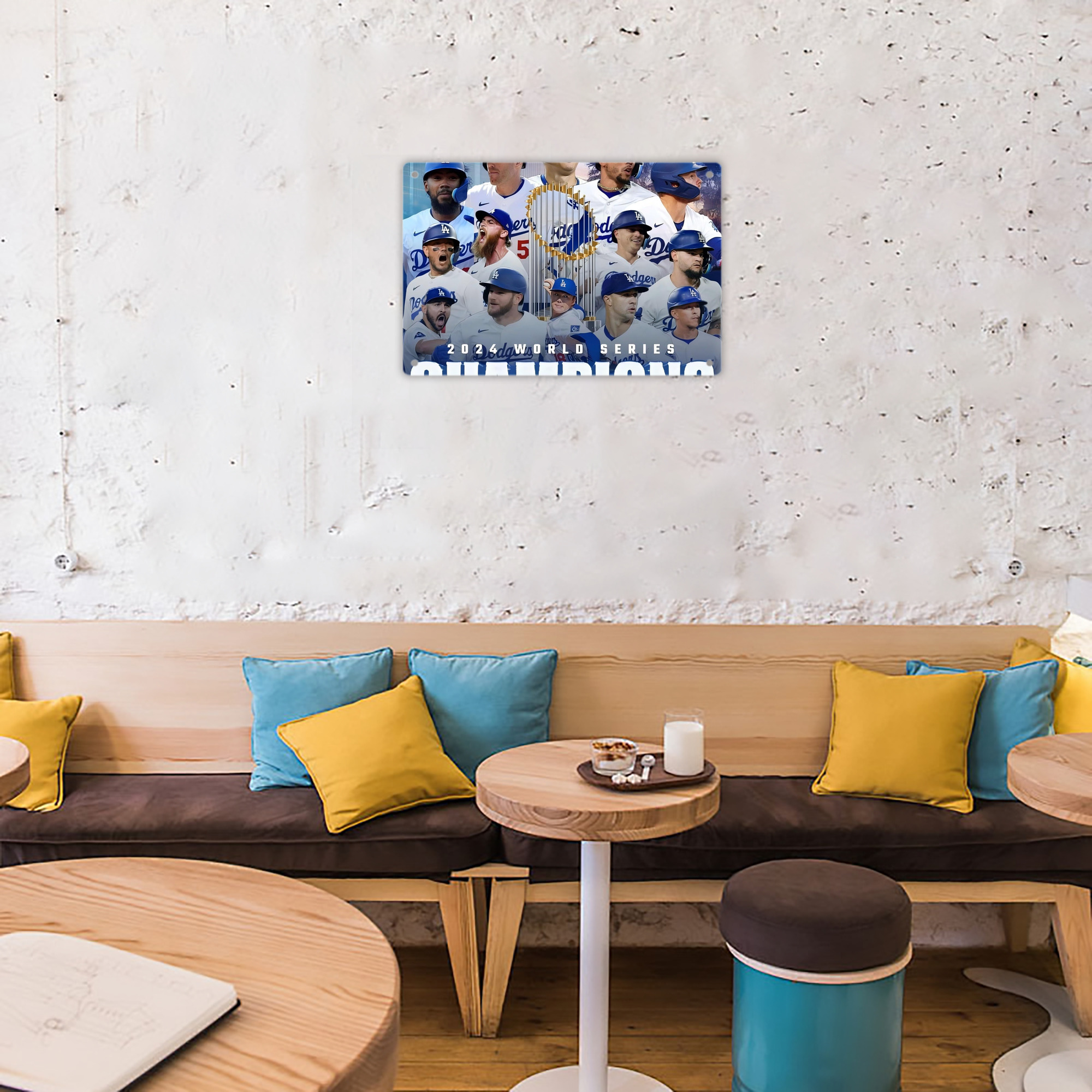  Decorative Aluminum Plaque – Horizontal Design – Durable, Stylish, Easy To Install – Ideal For Home, Office, Bar, And More