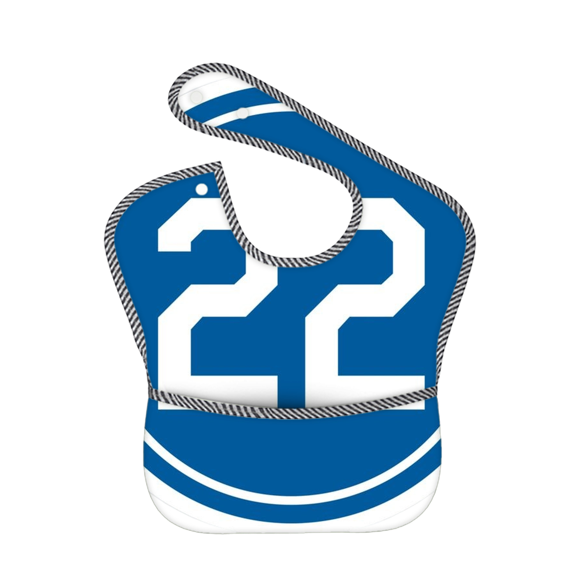  Adjustable Waterproof Toddler Bib – Full-Print Durable Polyester – Foldable Crumb Pocket – Easy Snap Closure – Soft