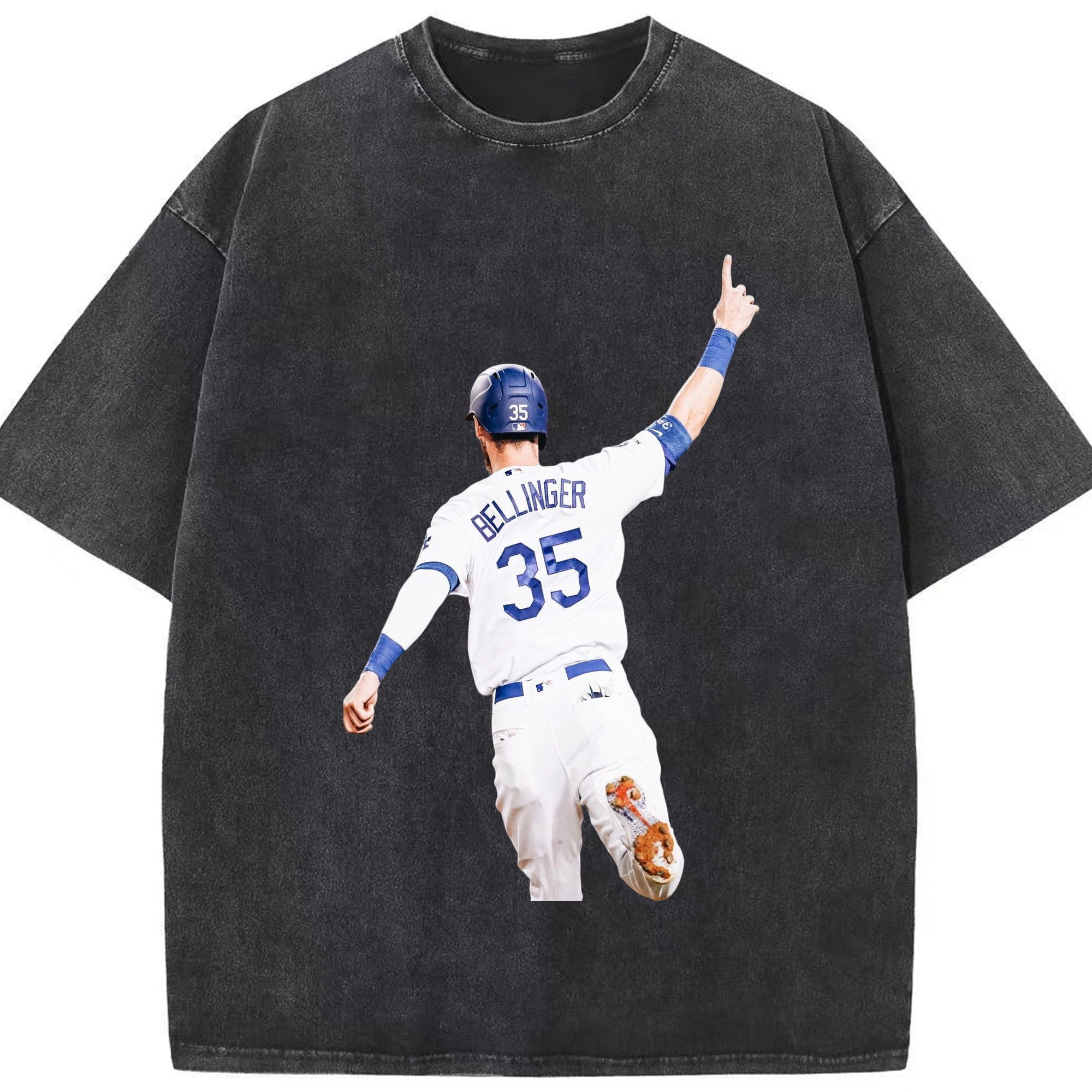  Washed Vintage Look 230g Cotton Oversized T-Shirt With Front Heat Transfer Print – Soft, Lightweight, Stylish Fit – Comfortable Casual Wear For Sports & Everyday Use