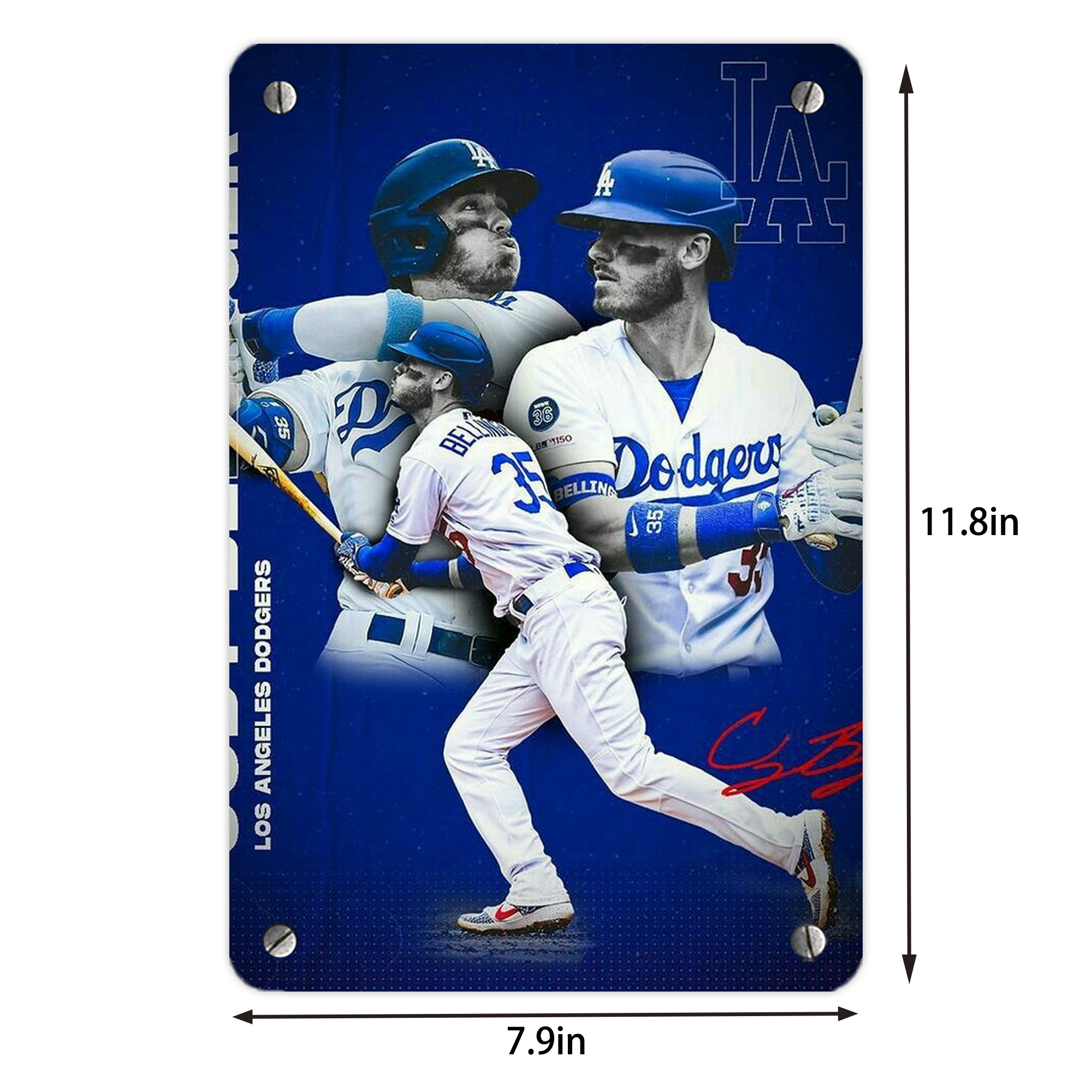  Metal Tin Sign 8x12inch - High-Quality Full-Print Decorative Wall Art, Durable Rust-Resistant Metal Plaque For Living Room, Bedroom, Kitchen, Office, Bar Décor