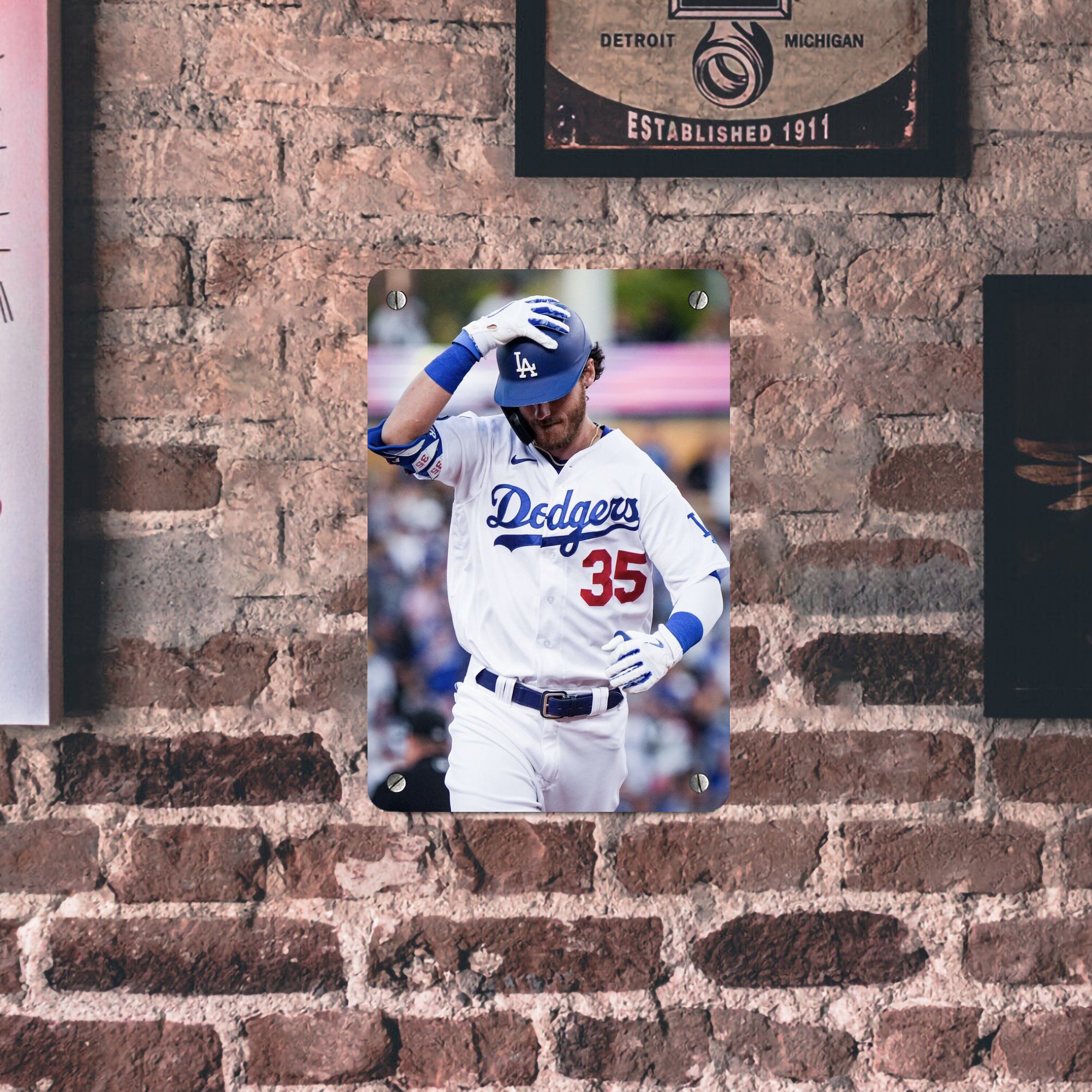  Metal Tin Sign 8x12inch - High-Quality Full-Print Decorative Wall Art, Durable Rust-Resistant Metal Plaque For Living Room, Bedroom, Kitchen, Office, Bar Décor