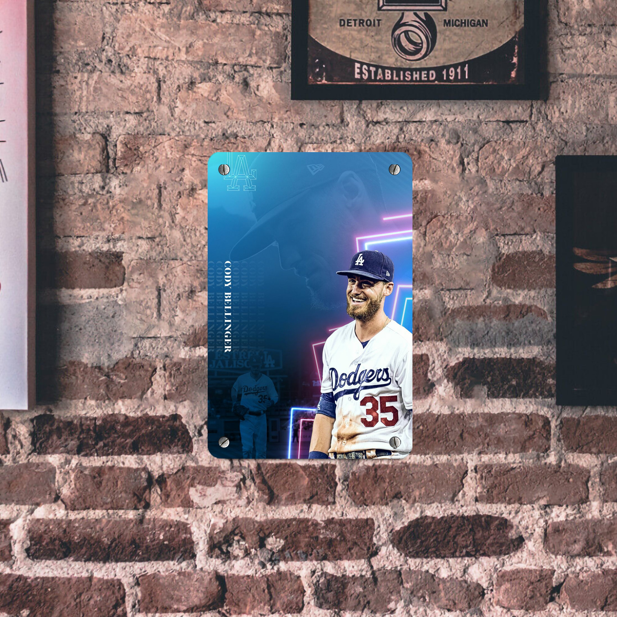  Metal Tin Sign 8x12inch - High-Quality Full-Print Decorative Wall Art, Durable Rust-Resistant Metal Plaque For Living Room, Bedroom, Kitchen, Office, Bar Décor