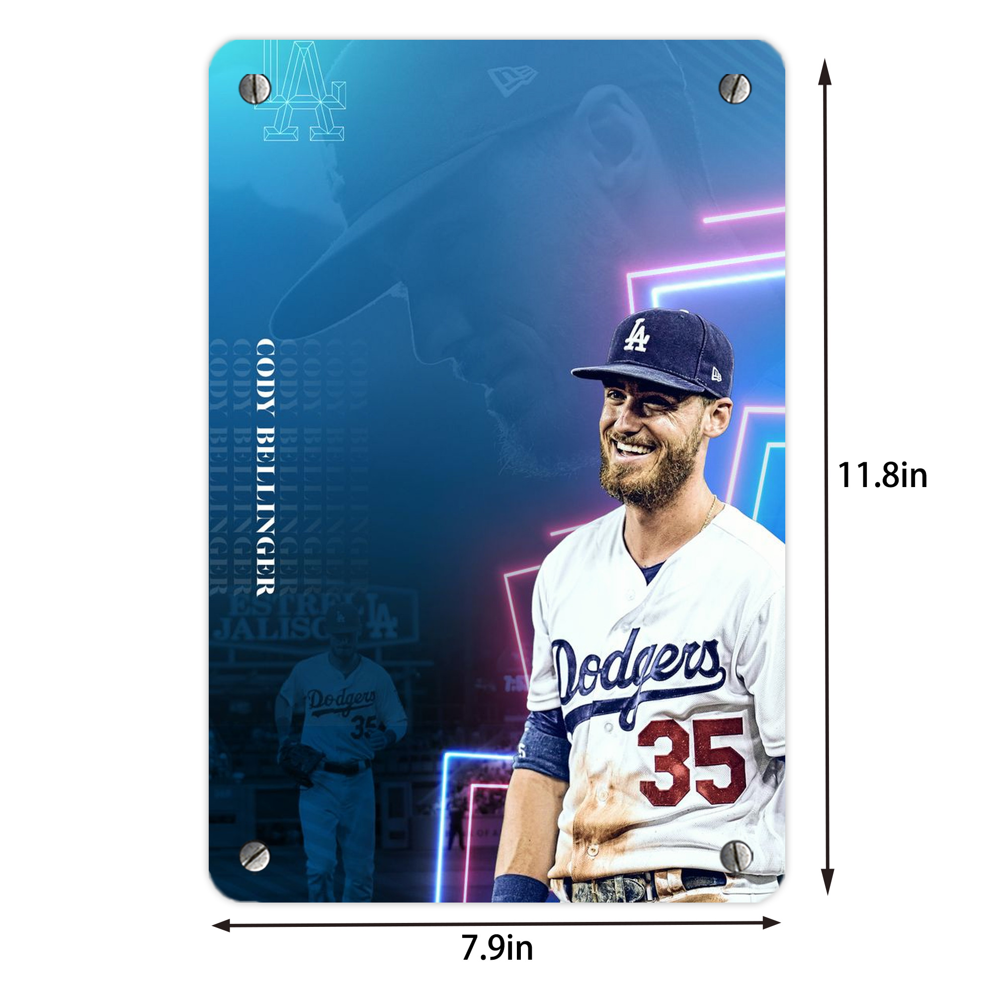  Metal Tin Sign 8x12inch - High-Quality Full-Print Decorative Wall Art, Durable Rust-Resistant Metal Plaque For Living Room, Bedroom, Kitchen, Office, Bar Décor