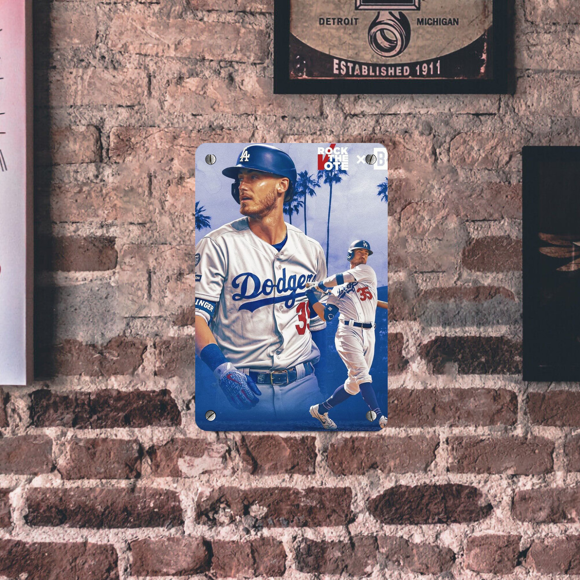  Metal Tin Sign 8x12inch - High-Quality Full-Print Decorative Wall Art, Durable Rust-Resistant Metal Plaque For Living Room, Bedroom, Kitchen, Office, Bar Décor