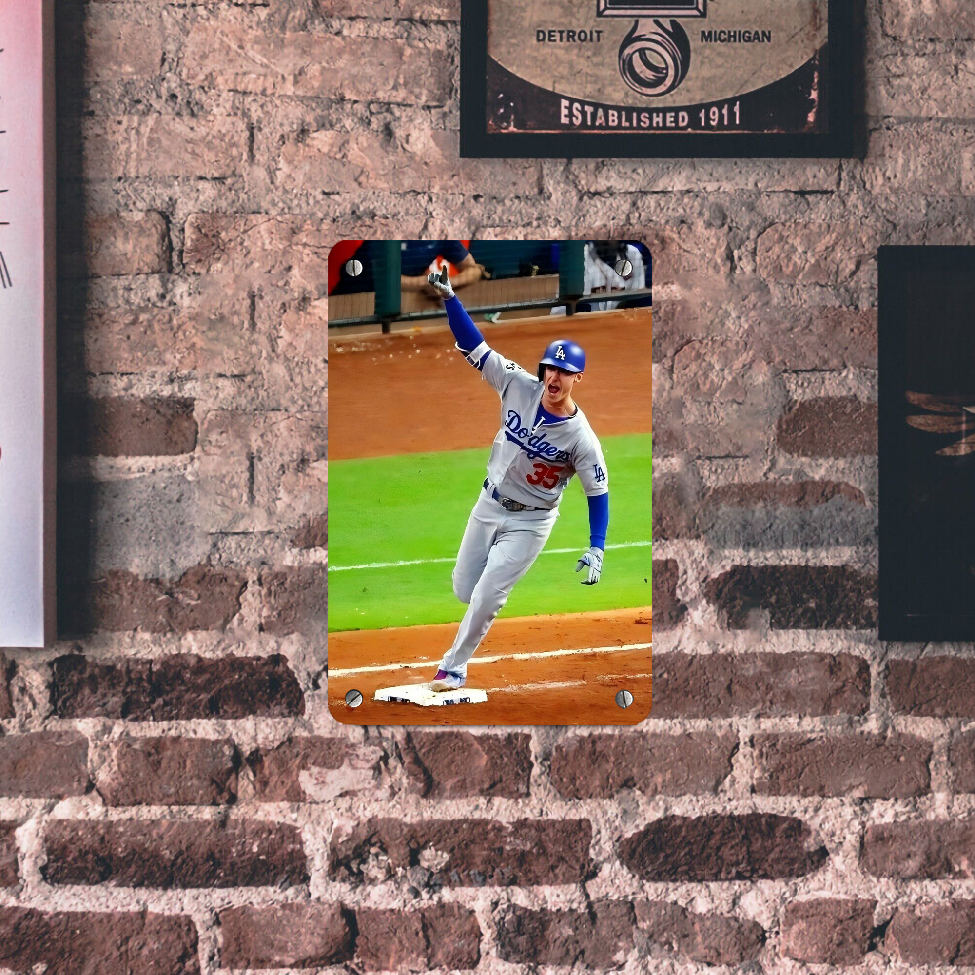  Metal Tin Sign 8x12inch - High-Quality Full-Print Decorative Wall Art, Durable Rust-Resistant Metal Plaque For Living Room, Bedroom, Kitchen, Office, Bar Décor