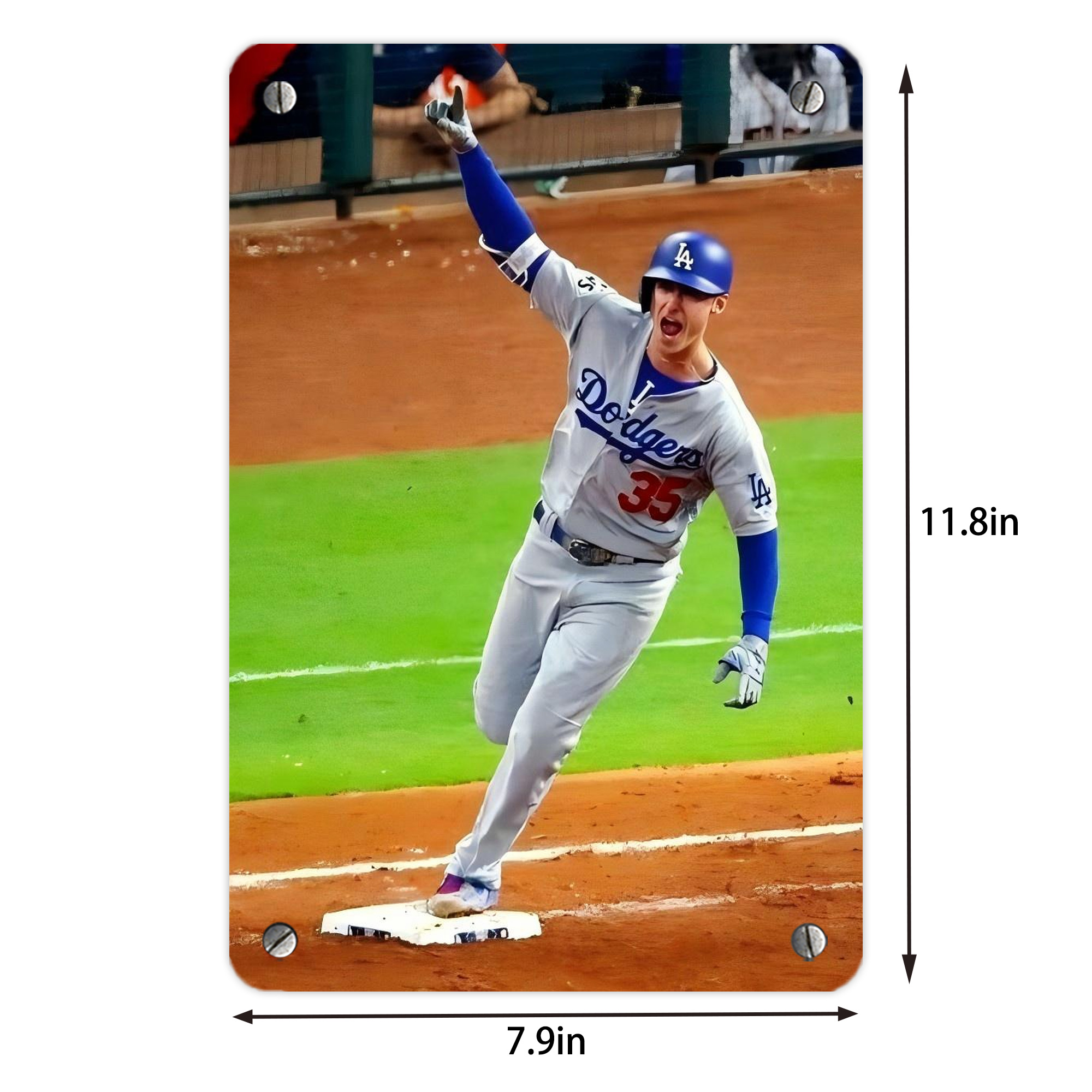  Metal Tin Sign 8x12inch - High-Quality Full-Print Decorative Wall Art, Durable Rust-Resistant Metal Plaque For Living Room, Bedroom, Kitchen, Office, Bar Décor