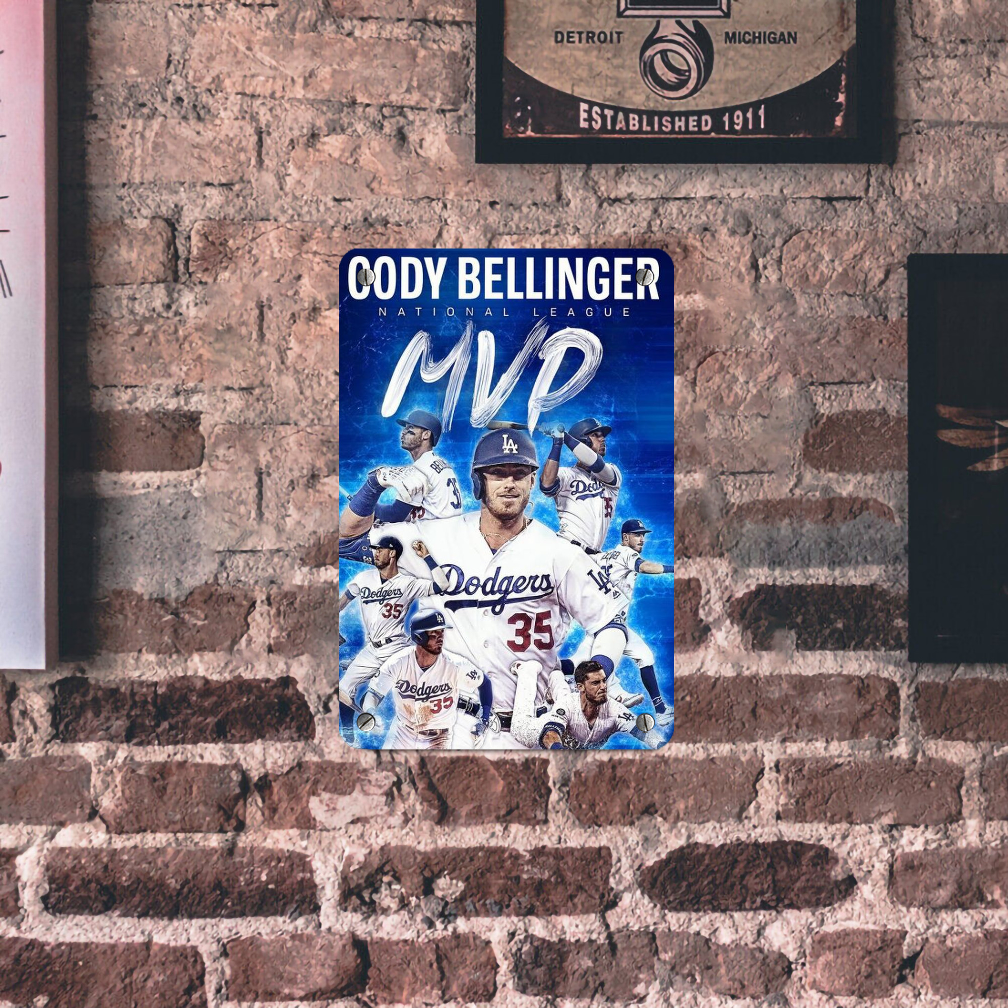  Metal Tin Sign 8x12inch - High-Quality Full-Print Decorative Wall Art, Durable Rust-Resistant Metal Plaque For Living Room, Bedroom, Kitchen, Office, Bar Décor