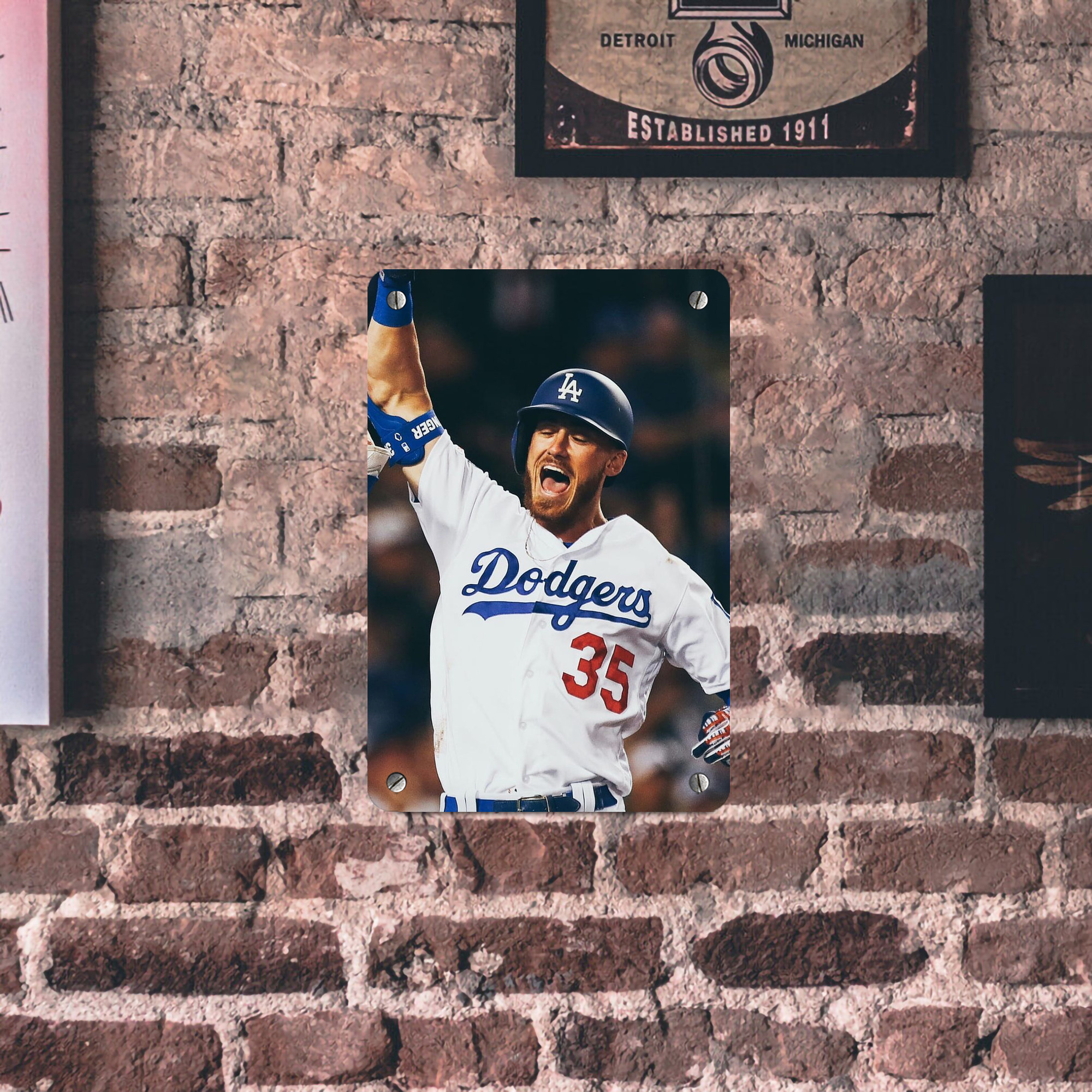  Metal Tin Sign 8x12inch - High-Quality Full-Print Decorative Wall Art, Durable Rust-Resistant Metal Plaque For Living Room, Bedroom, Kitchen, Office, Bar Décor