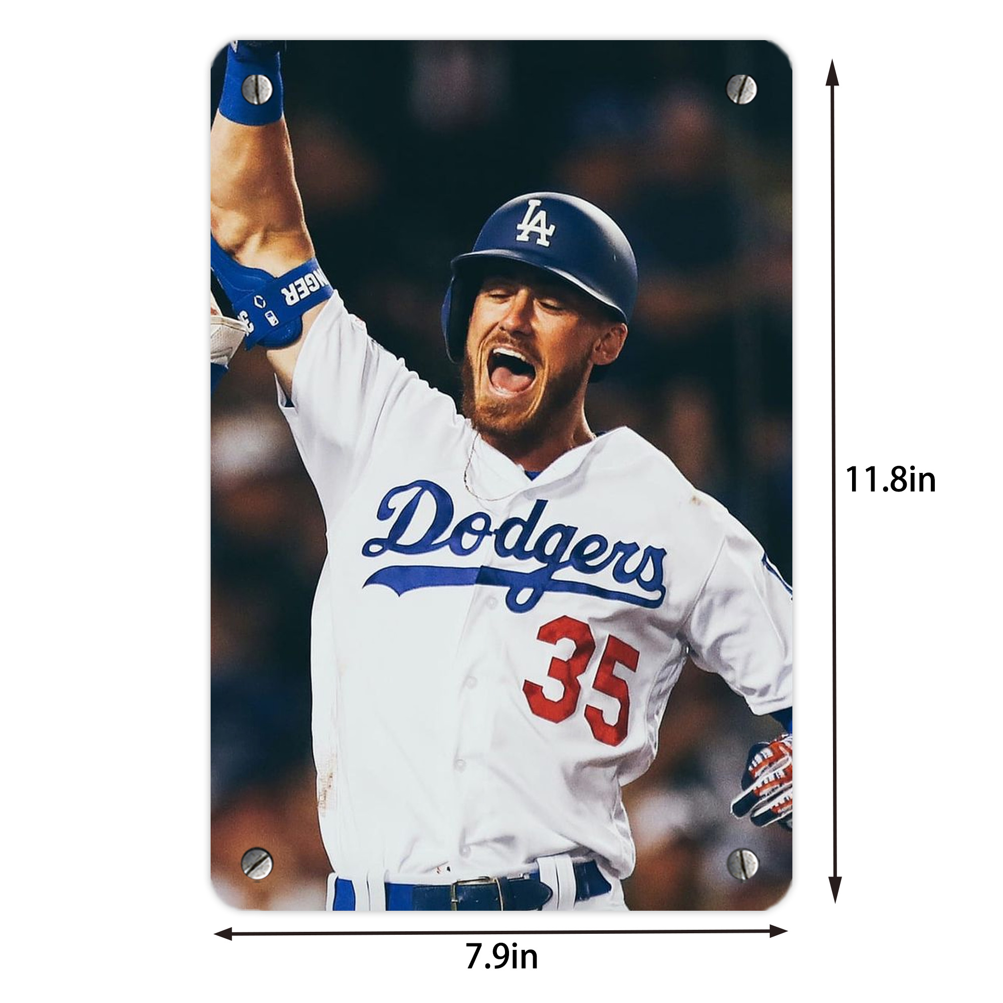  Metal Tin Sign 8x12inch - High-Quality Full-Print Decorative Wall Art, Durable Rust-Resistant Metal Plaque For Living Room, Bedroom, Kitchen, Office, Bar Décor