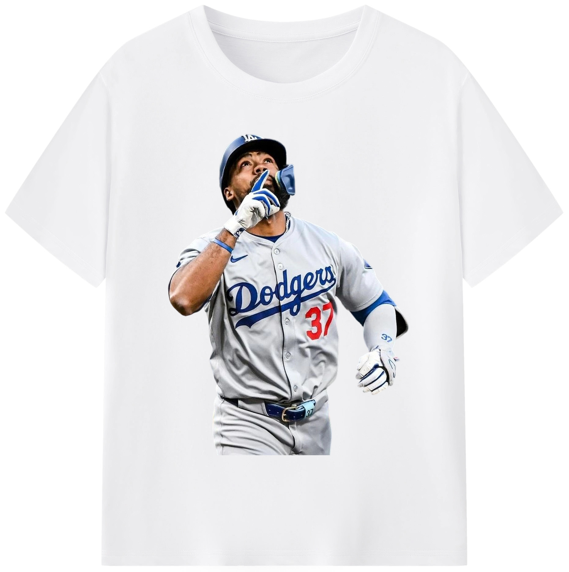  180g Cotton T-Shirt With Front Heat Transfer Print – Soft, Lightweight, Fitted Design – Comfortable Casual Wear For Sports & Everyday Use