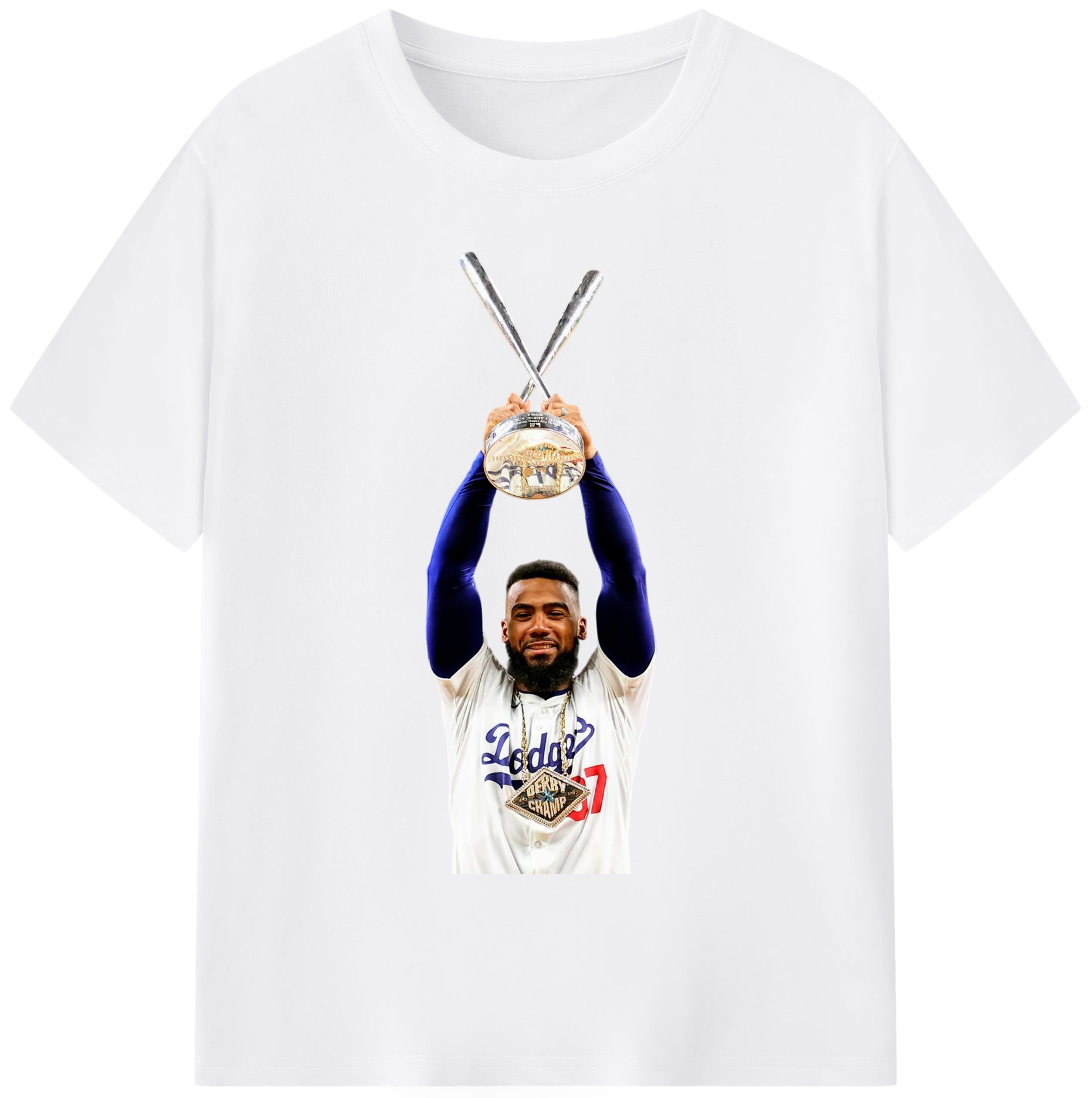  180g Cotton T-Shirt With Front Heat Transfer Print – Soft, Lightweight, Fitted Design – Comfortable Casual Wear For Sports & Everyday Use