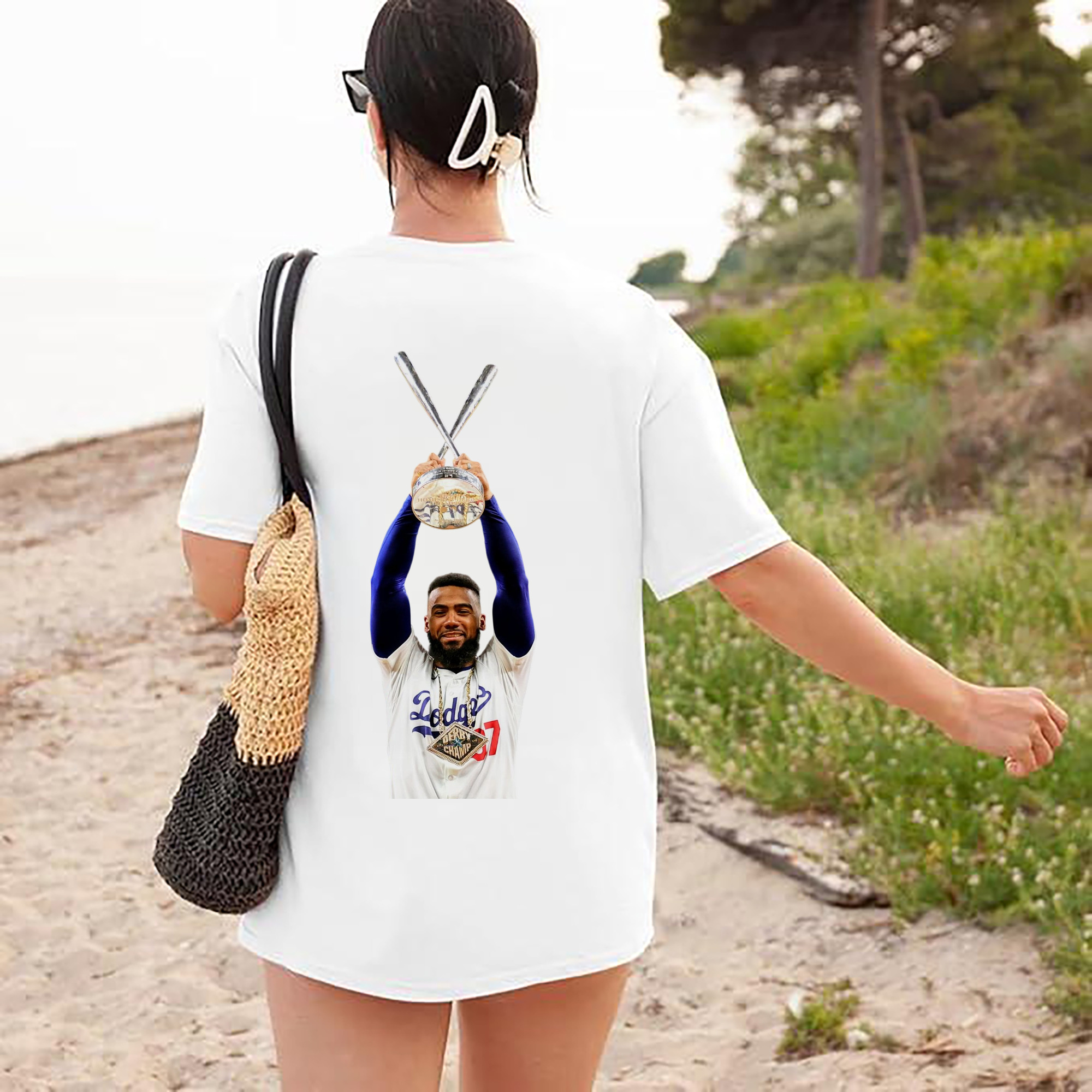  180g Combed Cotton T-Shirt With Back Heat Transfer Print – Soft, Lightweight, Fitted Design – Stylish Casual Wear For Sports & Everyday Use