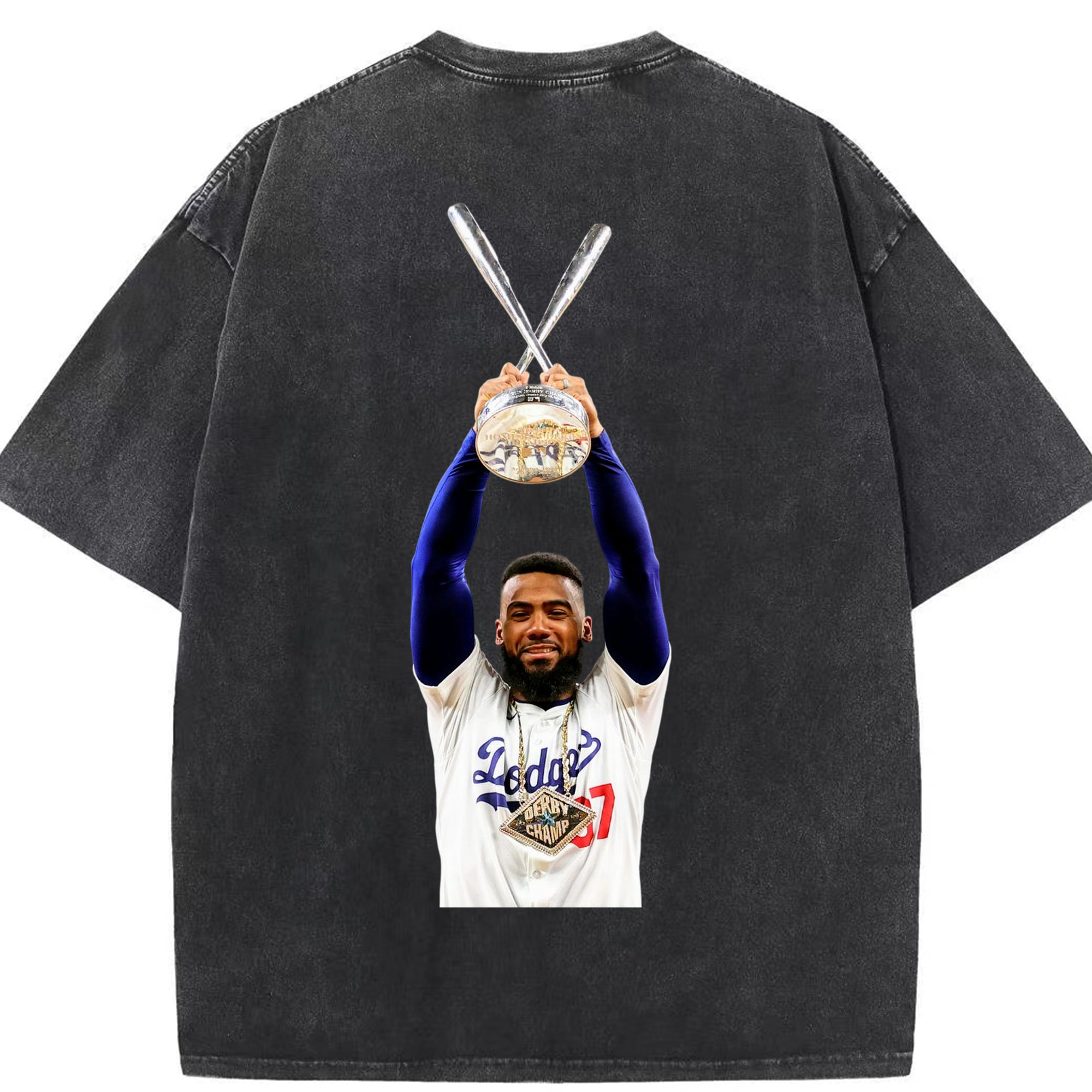  Washed Vintage 230g Cotton Oversized T-Shirt With Back Heat Transfer Print – Soft, Lightweight & Stylish – Comfortable Casual Wear For Sports & Everyday Use