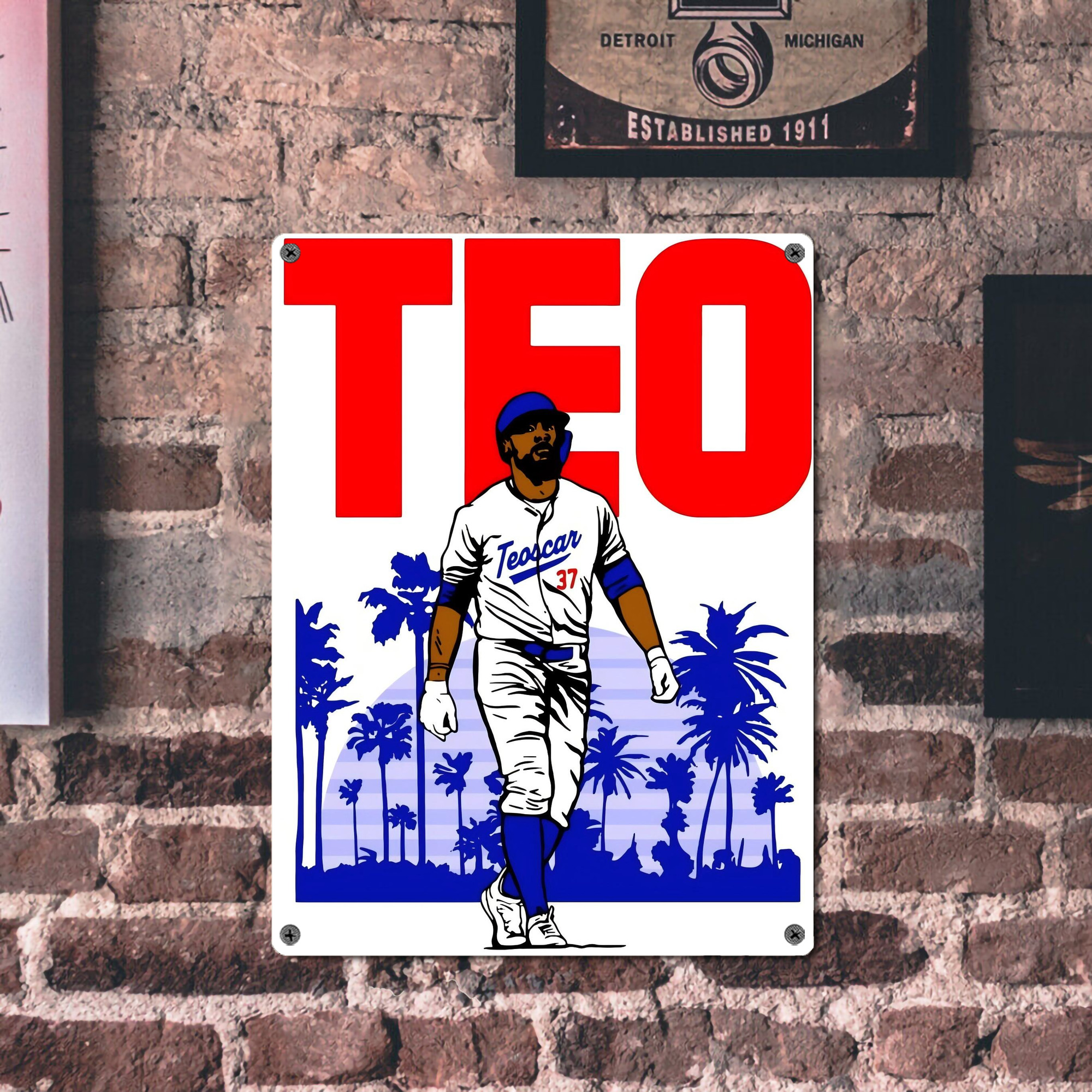  Vintage Metal Tin Sign 12x16inch – Retro Wall Art Decor For Home, Bar, Kitchen, Bedroom, Office – Durable Iron Sheet Poster, Easy To Hang, Full-Color Printing