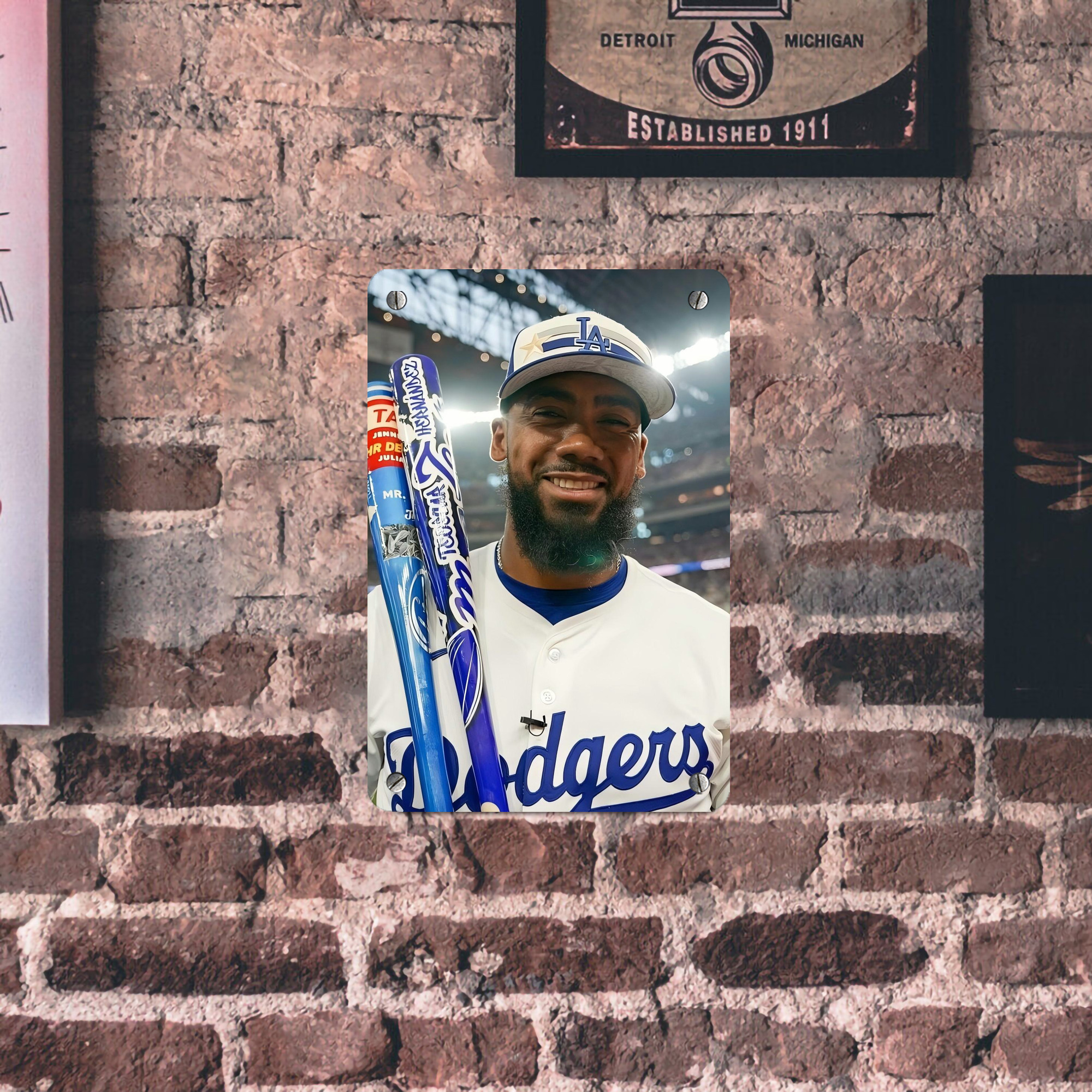  Metal Tin Sign 8x12inch - High-Quality Full-Print Decorative Wall Art, Durable Rust-Resistant Metal Plaque For Living Room, Bedroom, Kitchen, Office, Bar Décor