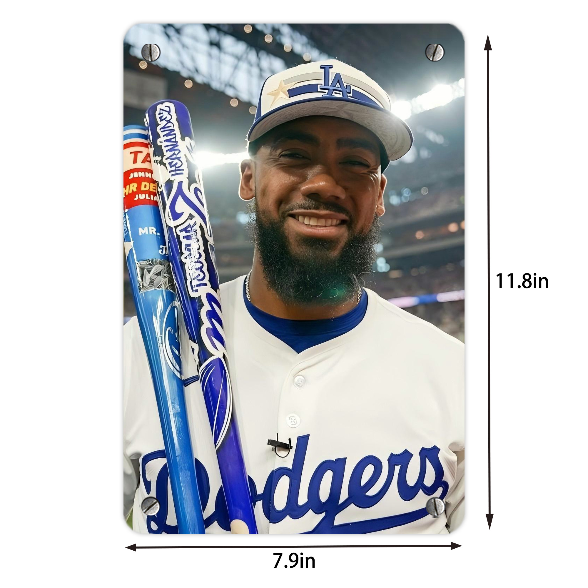  Metal Tin Sign 8x12inch - High-Quality Full-Print Decorative Wall Art, Durable Rust-Resistant Metal Plaque For Living Room, Bedroom, Kitchen, Office, Bar Décor