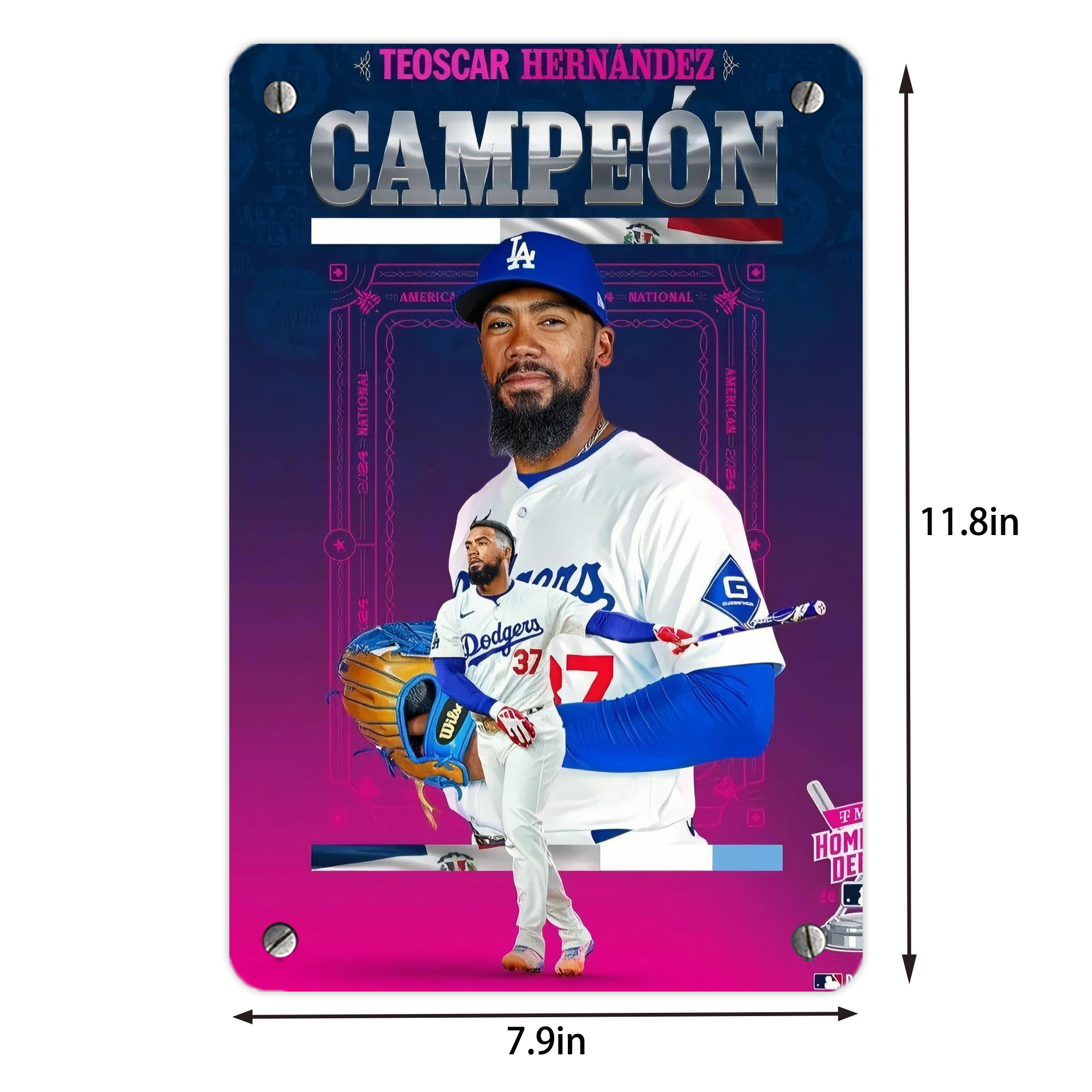  Metal Tin Sign 8x12inch - High-Quality Full-Print Decorative Wall Art, Durable Rust-Resistant Metal Plaque For Living Room, Bedroom, Kitchen, Office, Bar Décor