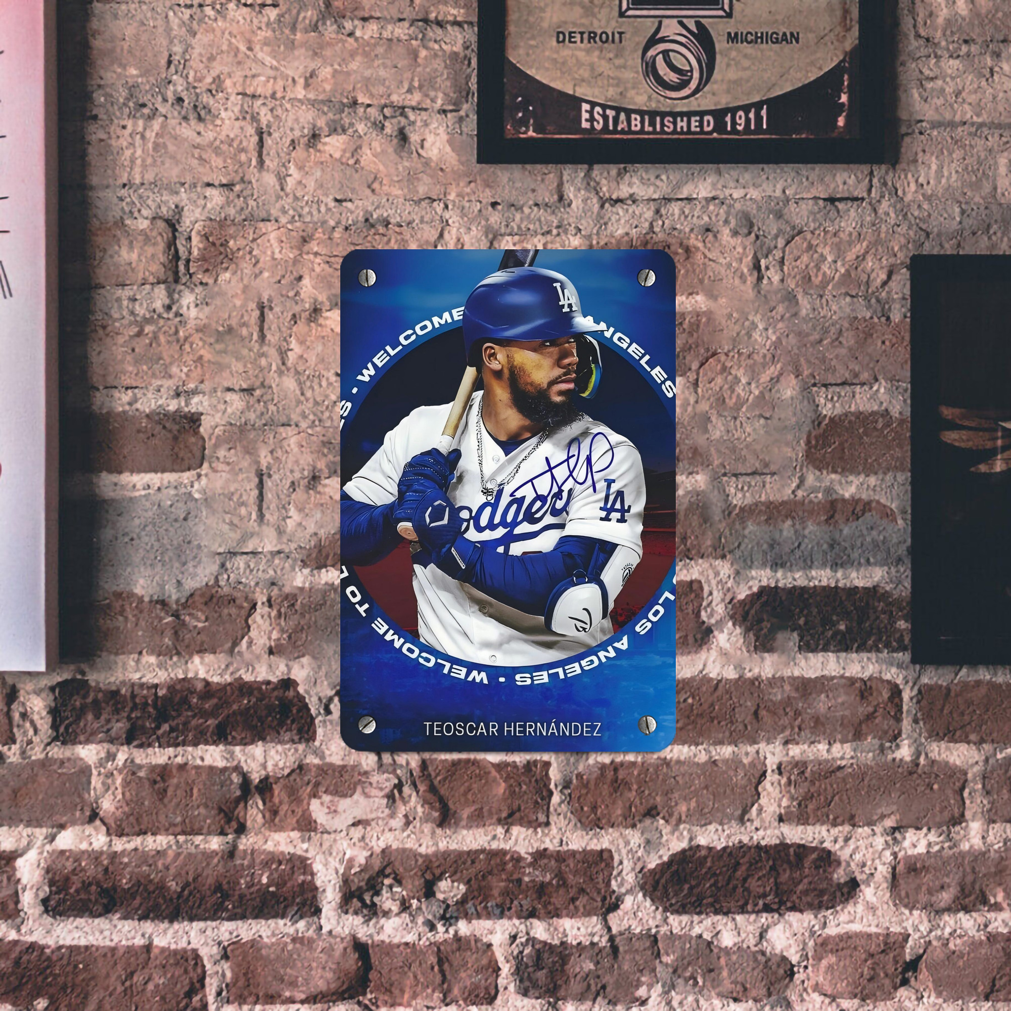  Metal Tin Sign 8x12inch - High-Quality Full-Print Decorative Wall Art, Durable Rust-Resistant Metal Plaque For Living Room, Bedroom, Kitchen, Office, Bar Décor