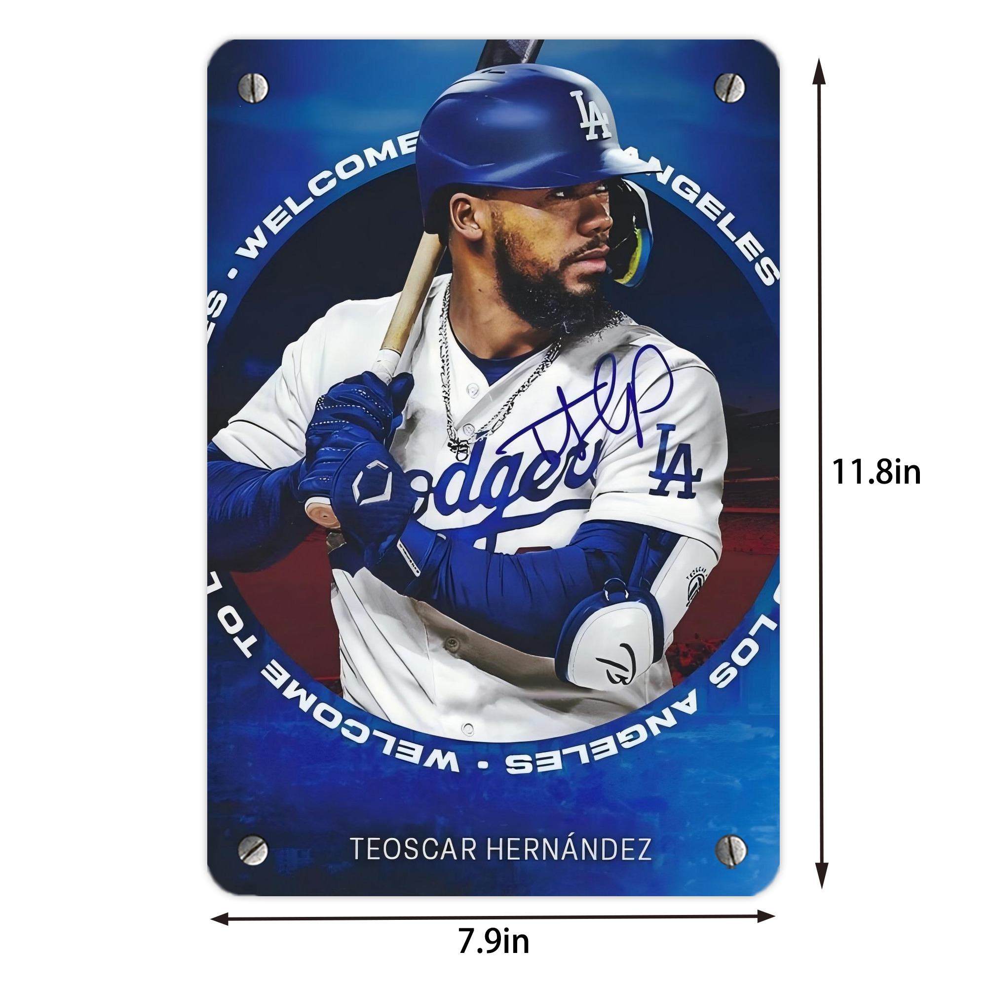  Metal Tin Sign 8x12inch - High-Quality Full-Print Decorative Wall Art, Durable Rust-Resistant Metal Plaque For Living Room, Bedroom, Kitchen, Office, Bar Décor