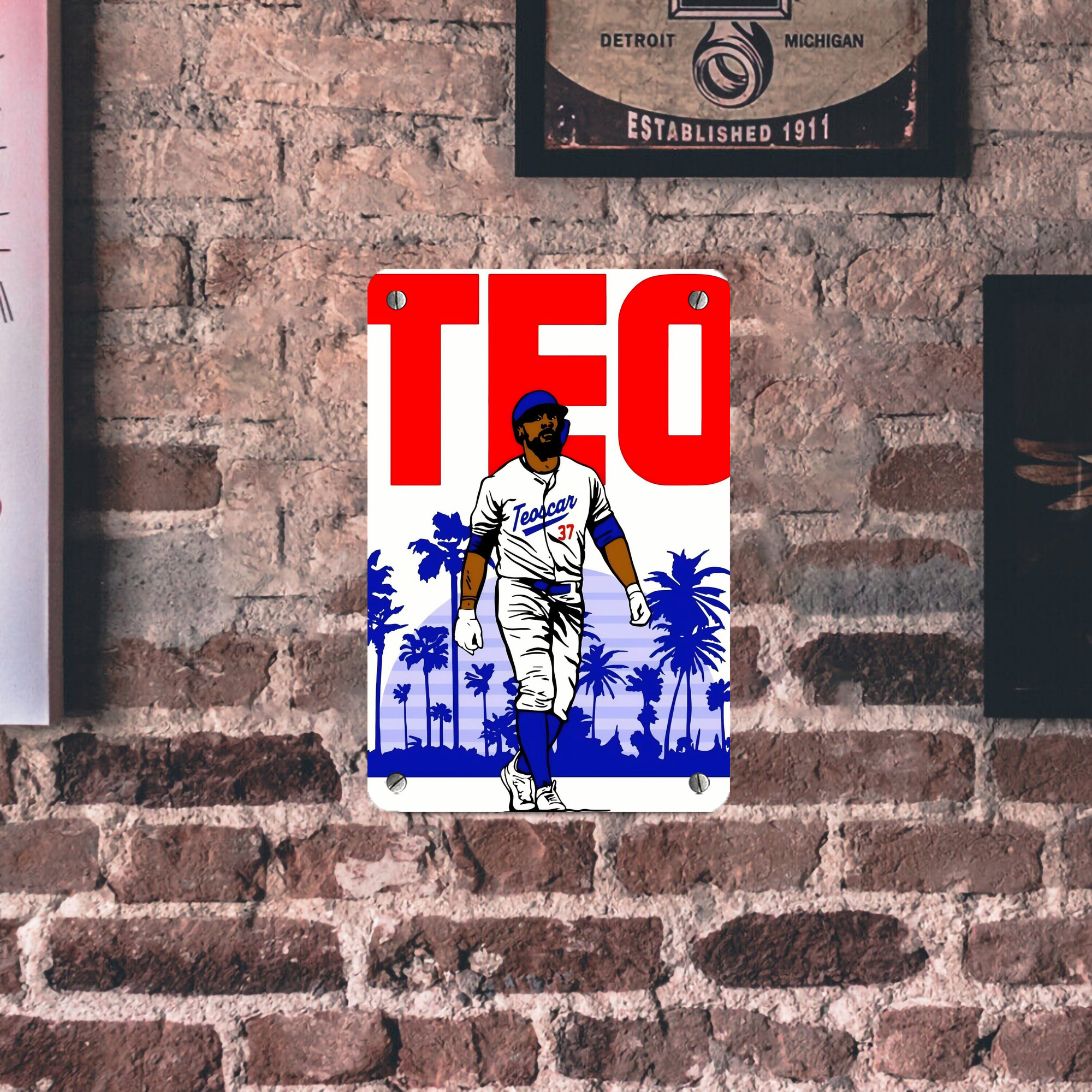  Metal Tin Sign 8x12inch - High-Quality Full-Print Decorative Wall Art, Durable Rust-Resistant Metal Plaque For Living Room, Bedroom, Kitchen, Office, Bar Décor