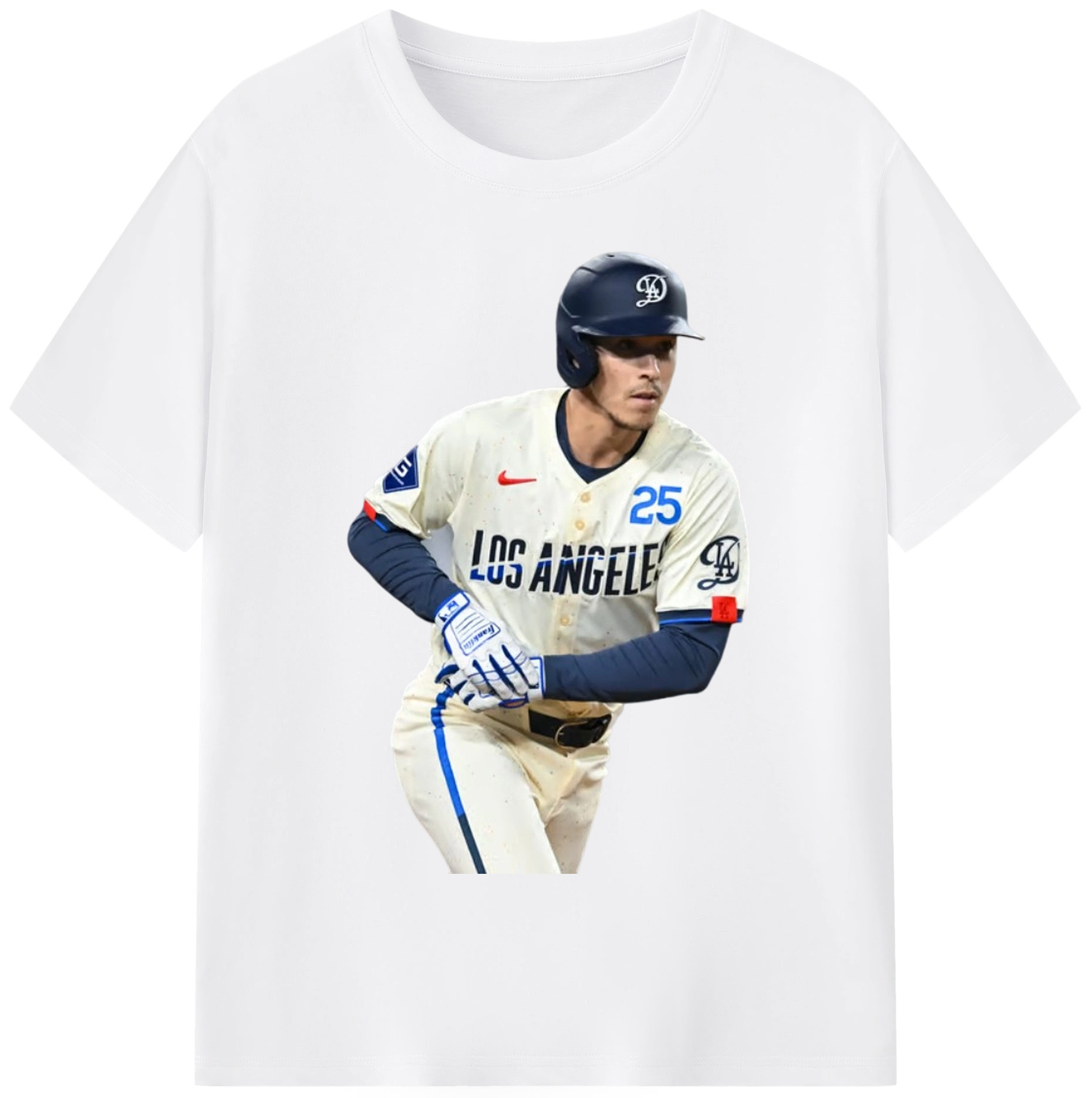  180g Cotton T-Shirt With Front Heat Transfer Print – Soft, Lightweight, Fitted Design – Comfortable Casual Wear For Sports & Everyday Use