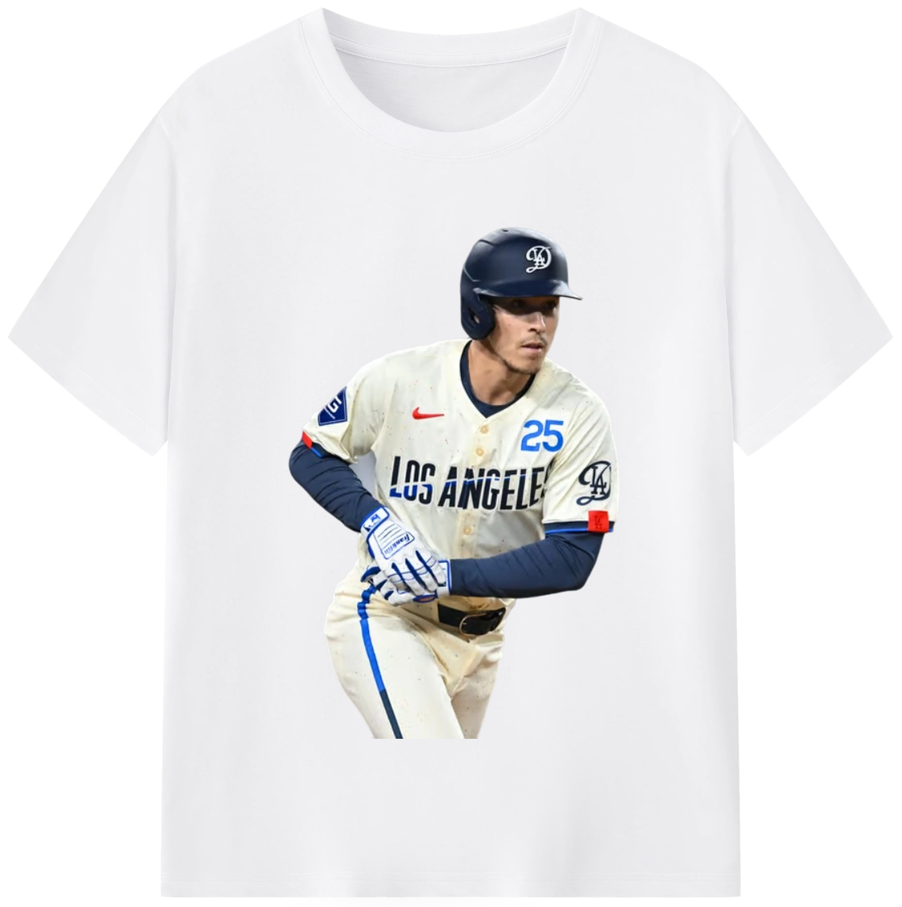  Combed Cotton T-Shirt 180g With Front Heat Transfer Print – Soft, Lightweight, Fitted Design – Stylish Casual Wear For Sports & Everyday Use