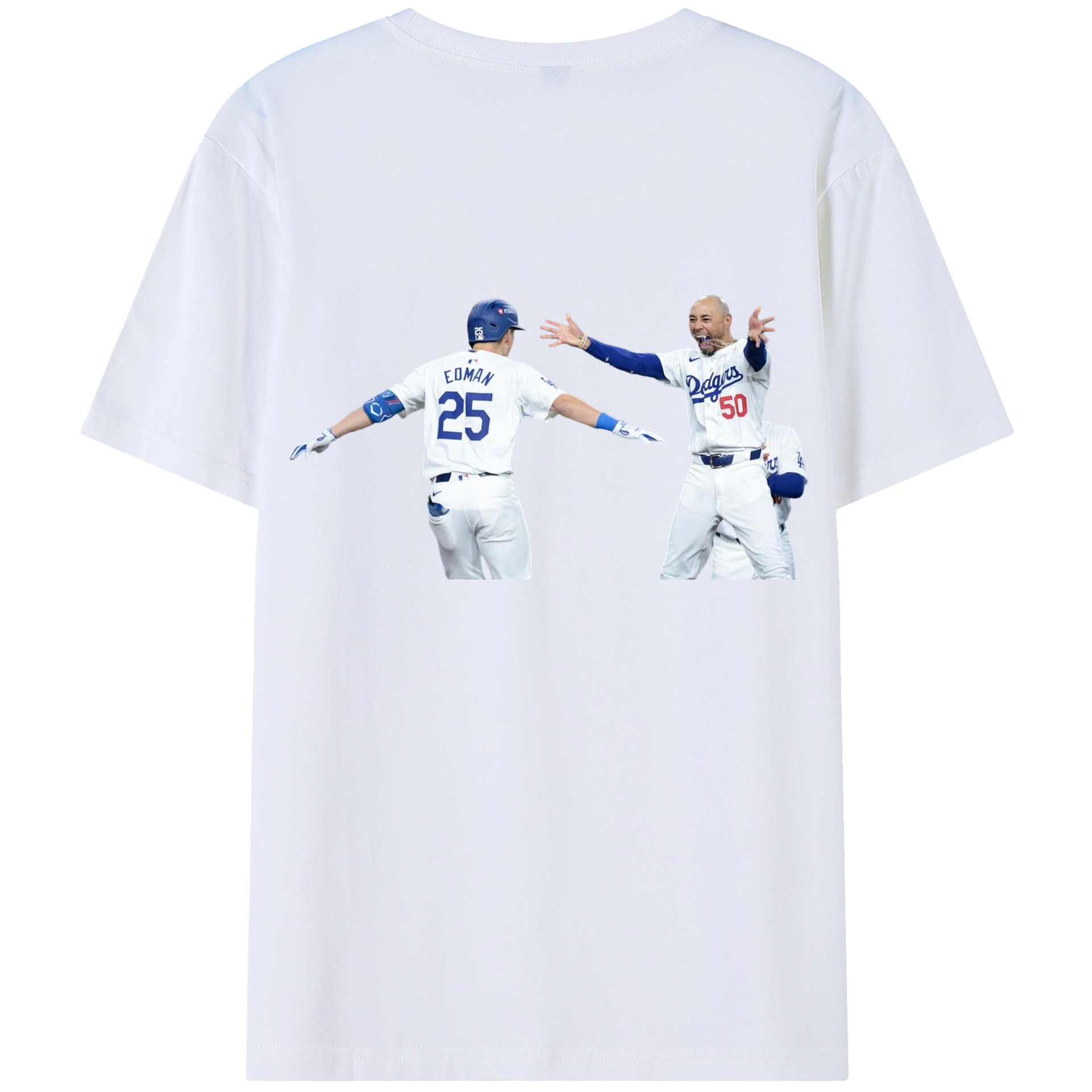  180g Combed Cotton T-Shirt With Back Heat Transfer Print – Soft, Lightweight, Fitted Design – Stylish Casual Wear For Sports & Everyday Use