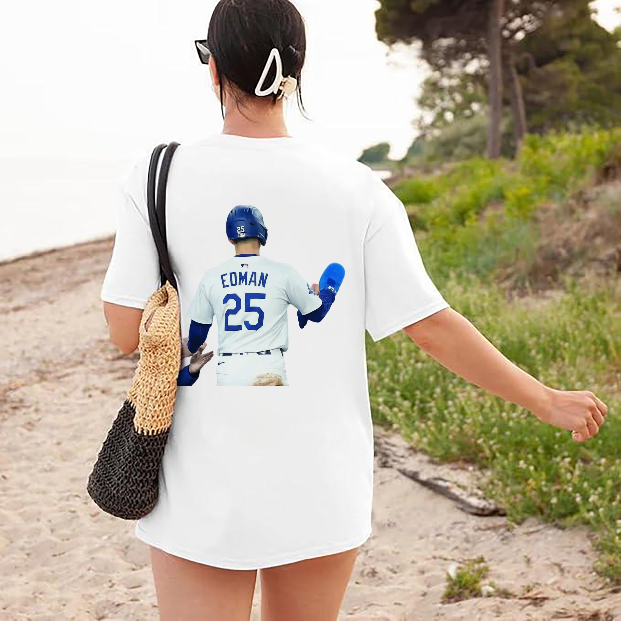  180g Combed Cotton T-Shirt With Back Heat Transfer Print – Soft, Lightweight, Fitted Design – Stylish Casual Wear For Sports & Everyday Use