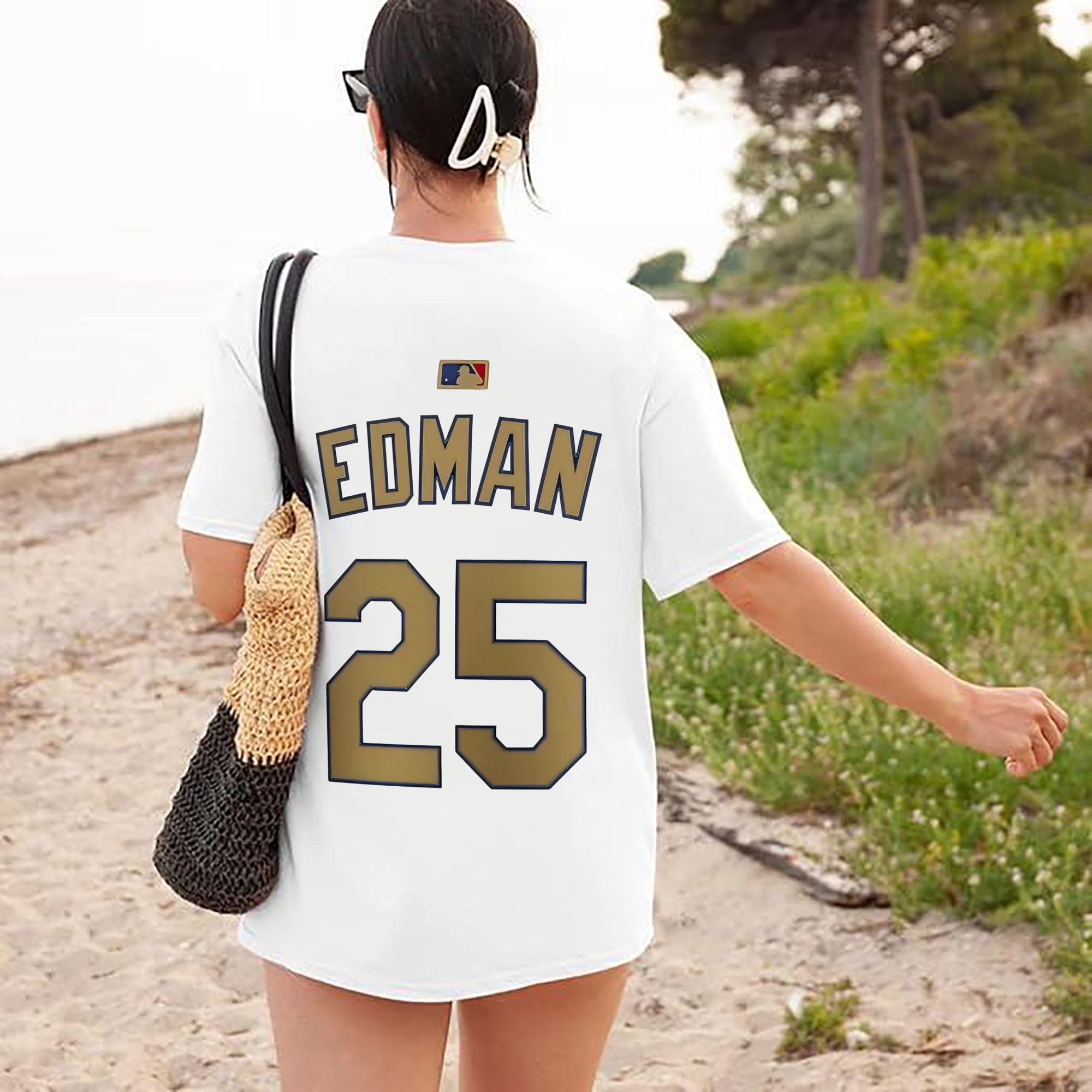  180g Combed Cotton T-Shirt With Back Heat Transfer Print – Soft, Lightweight, Fitted Design – Stylish Casual Wear For Sports & Everyday Use