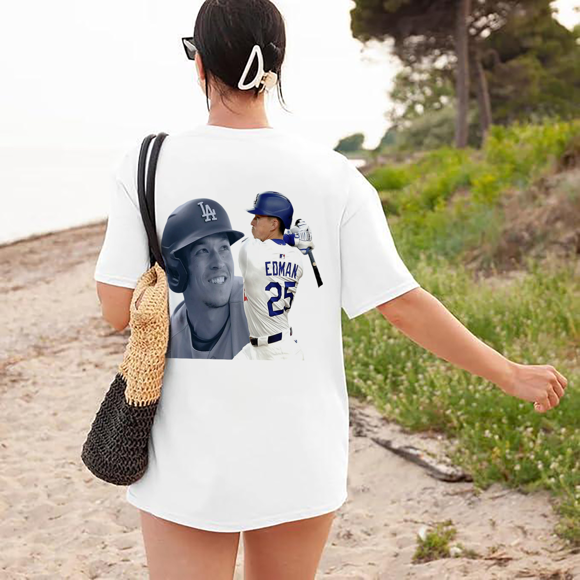  180g Combed Cotton T-Shirt With Back Heat Transfer Print – Soft, Lightweight, Fitted Design – Stylish Casual Wear For Sports & Everyday Use