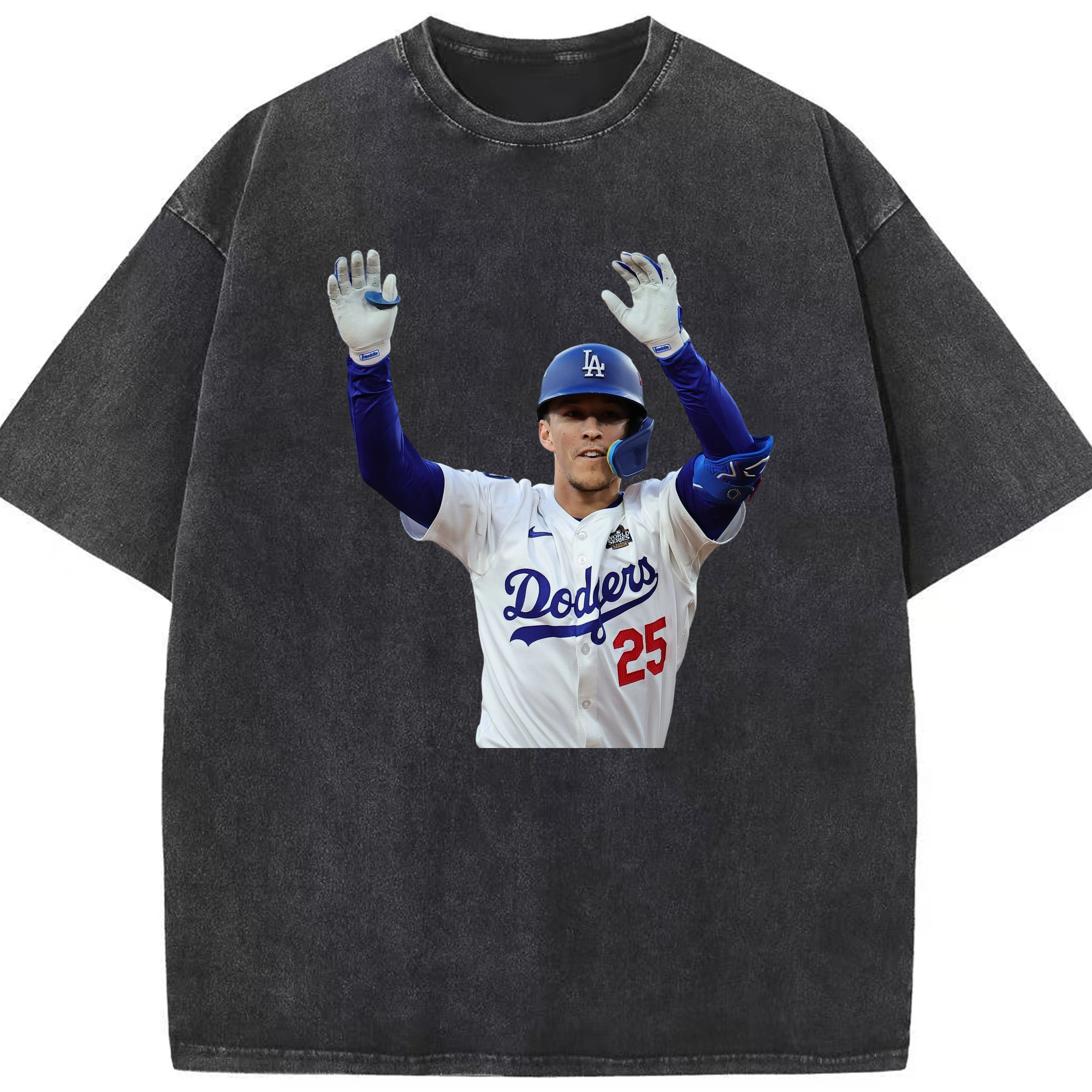  Washed Vintage Look 230g Cotton Oversized T-Shirt With Front Heat Transfer Print – Soft, Lightweight, Stylish Fit – Comfortable Casual Wear For Sports & Everyday Use