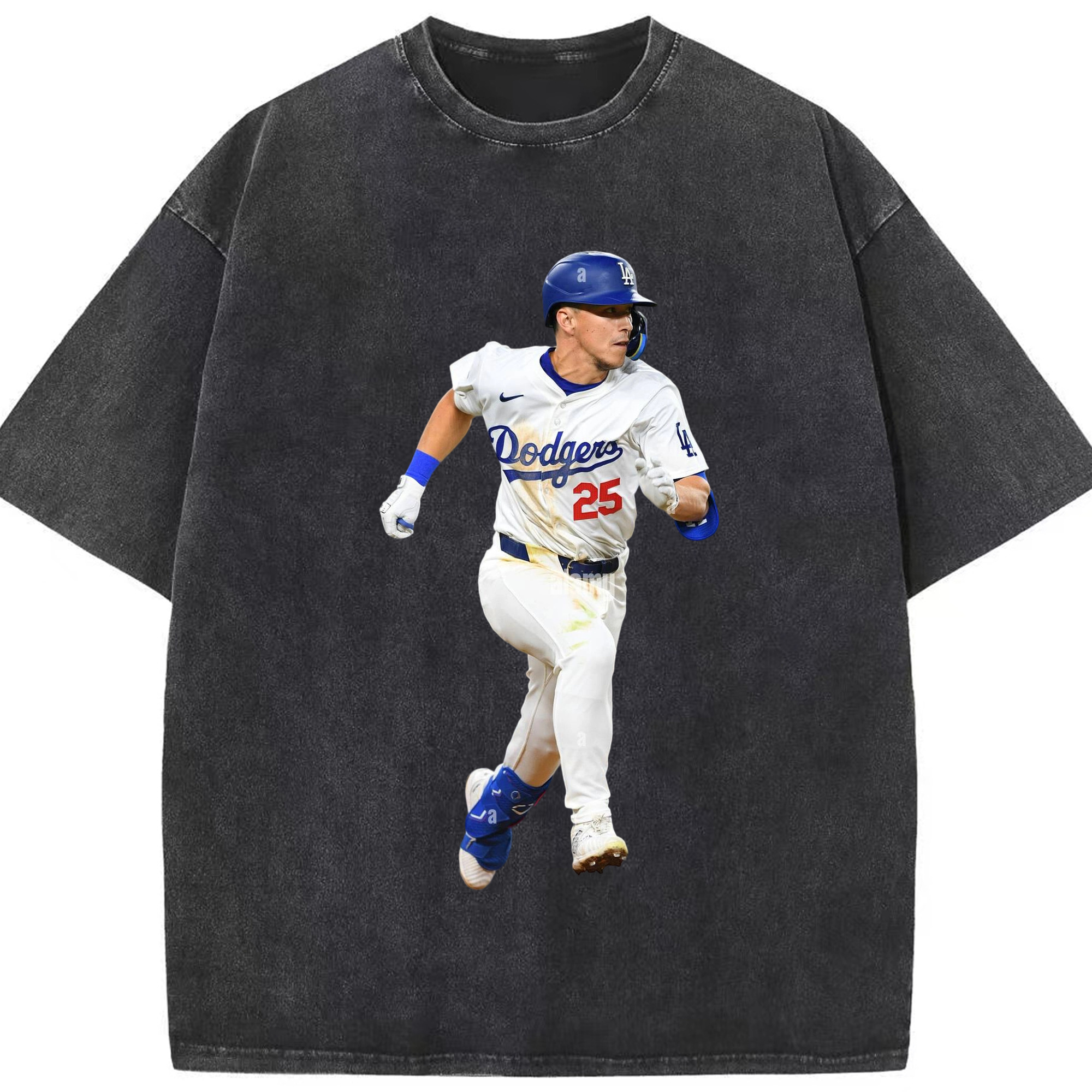  Washed Vintage Look 230g Cotton Oversized T-Shirt With Front Heat Transfer Print – Soft, Lightweight, Stylish Fit – Comfortable Casual Wear For Sports & Everyday Use