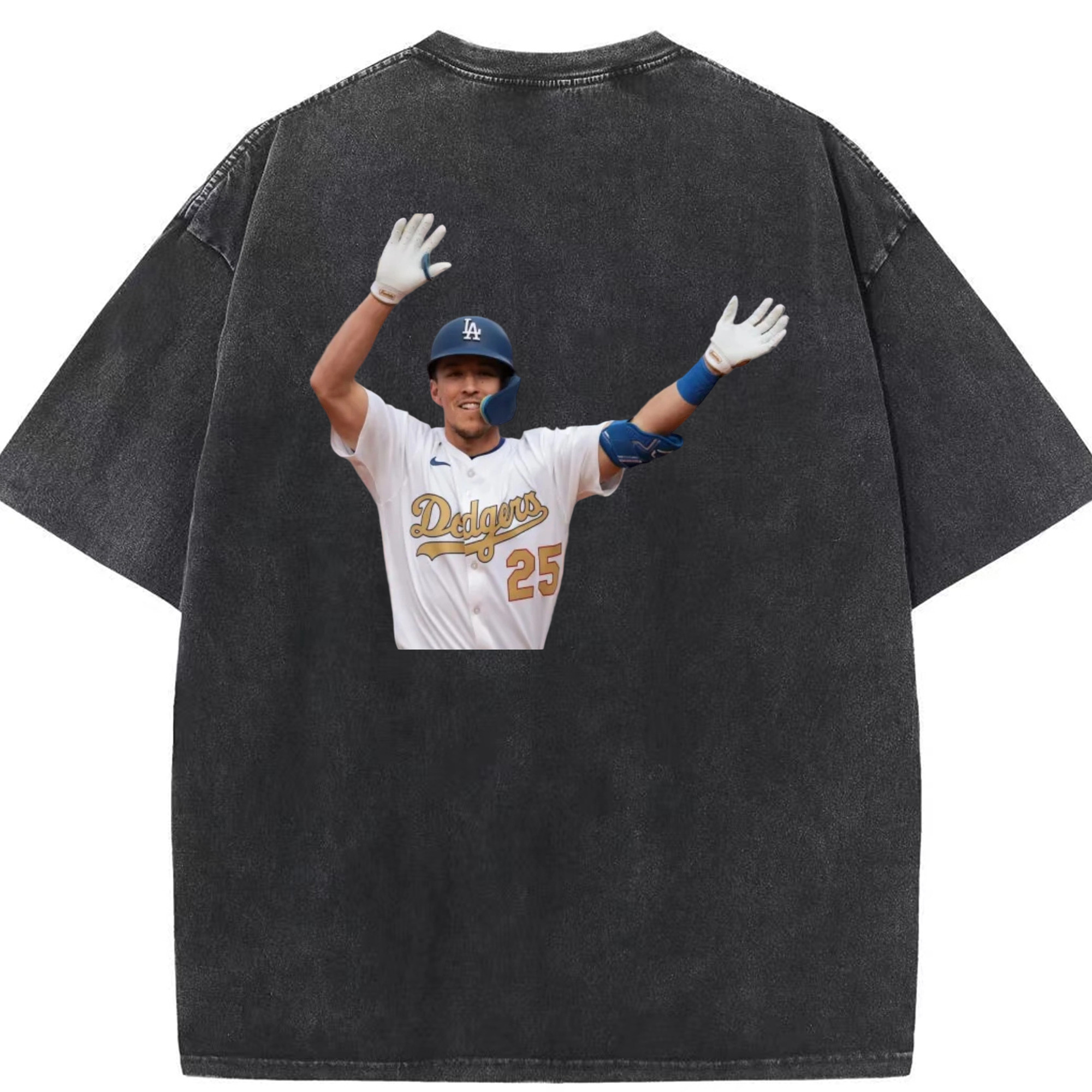  Washed Vintage 230g Cotton Oversized T-Shirt With Back Heat Transfer Print – Soft, Lightweight & Stylish – Comfortable Casual Wear For Sports & Everyday Use