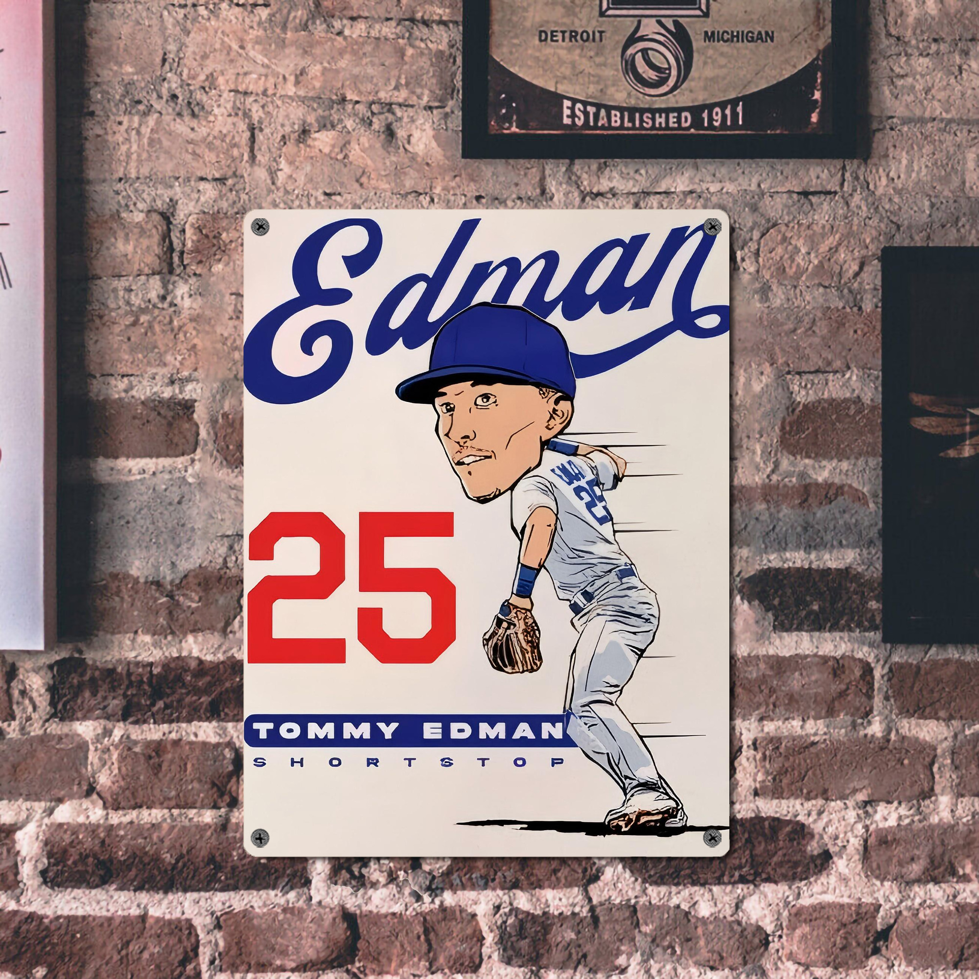  Vintage Metal Tin Sign 12x16inch – Retro Wall Art Decor For Home, Bar, Kitchen, Bedroom, Office – Durable Iron Sheet Poster, Easy To Hang, Full-Color Printing