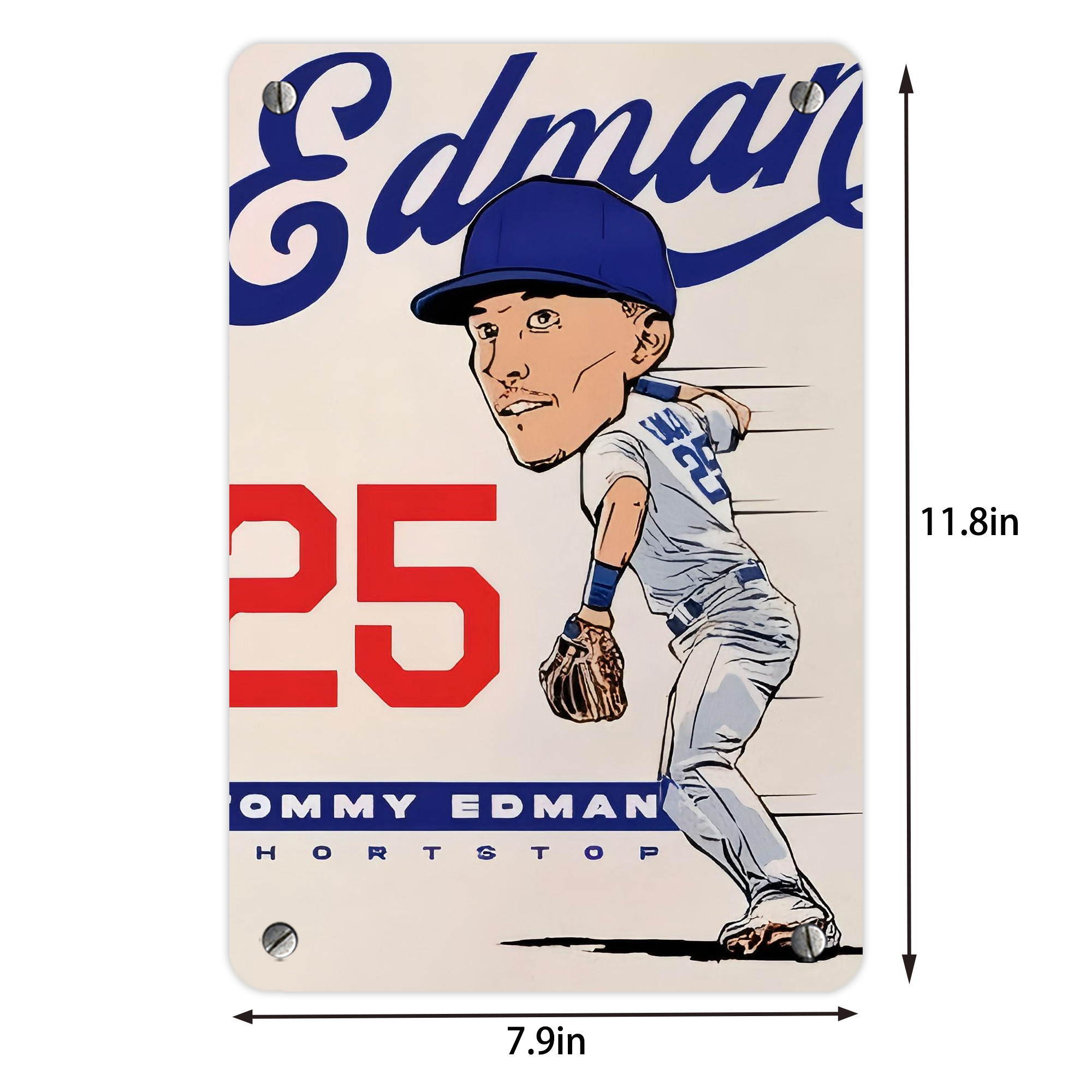  Metal Tin Sign 8x12inch - High-Quality Full-Print Decorative Wall Art, Durable Rust-Resistant Metal Plaque For Living Room, Bedroom, Kitchen, Office, Bar Décor