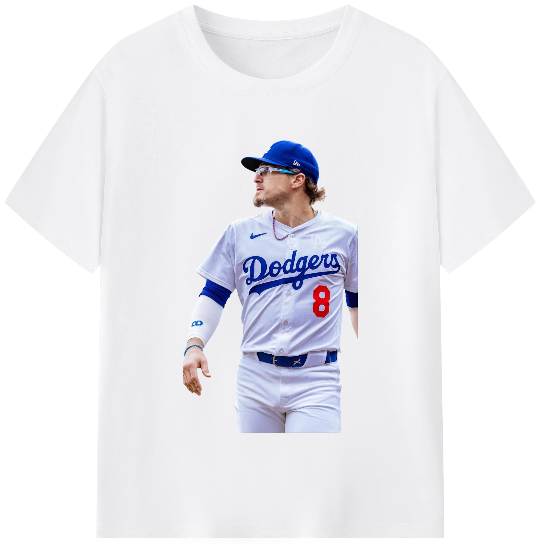  180g Cotton T-Shirt With Front Heat Transfer Print – Soft, Lightweight, Fitted Design – Comfortable Casual Wear For Sports & Everyday Use