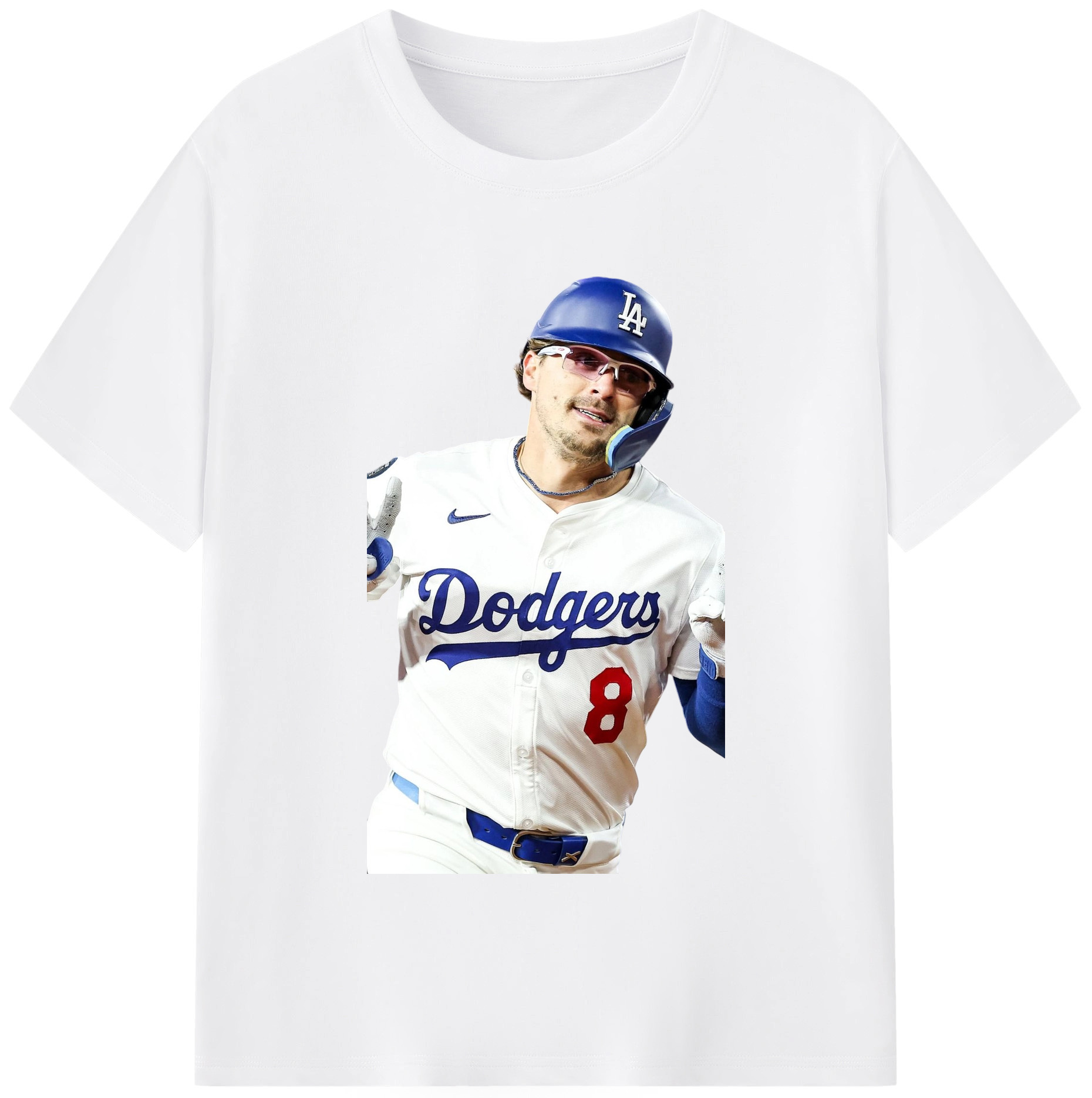  180g Cotton T-Shirt With Front Heat Transfer Print – Soft, Lightweight, Fitted Design – Comfortable Casual Wear For Sports & Everyday Use