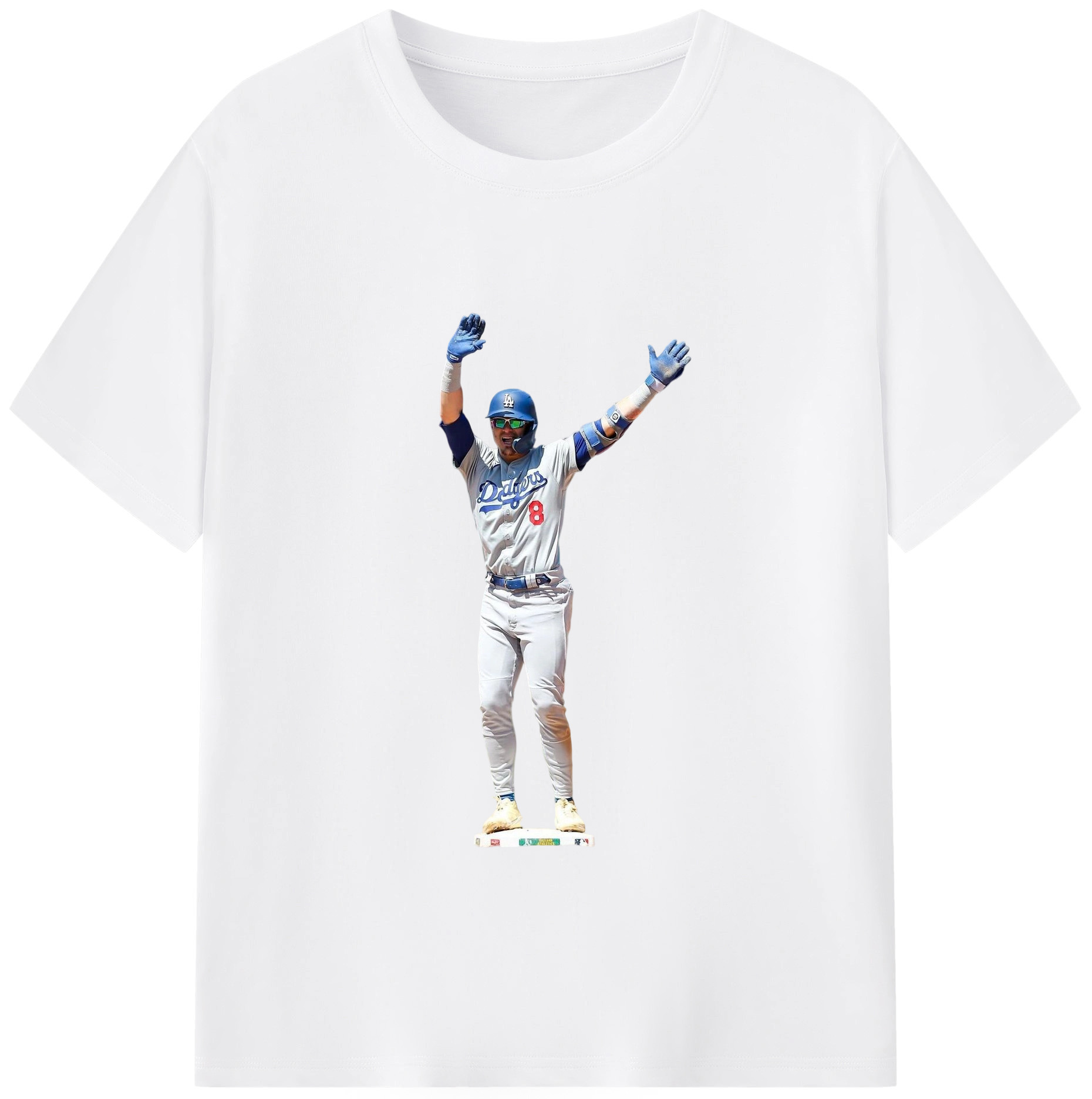  180g Cotton T-Shirt With Front Heat Transfer Print – Soft, Lightweight, Fitted Design – Comfortable Casual Wear For Sports & Everyday Use