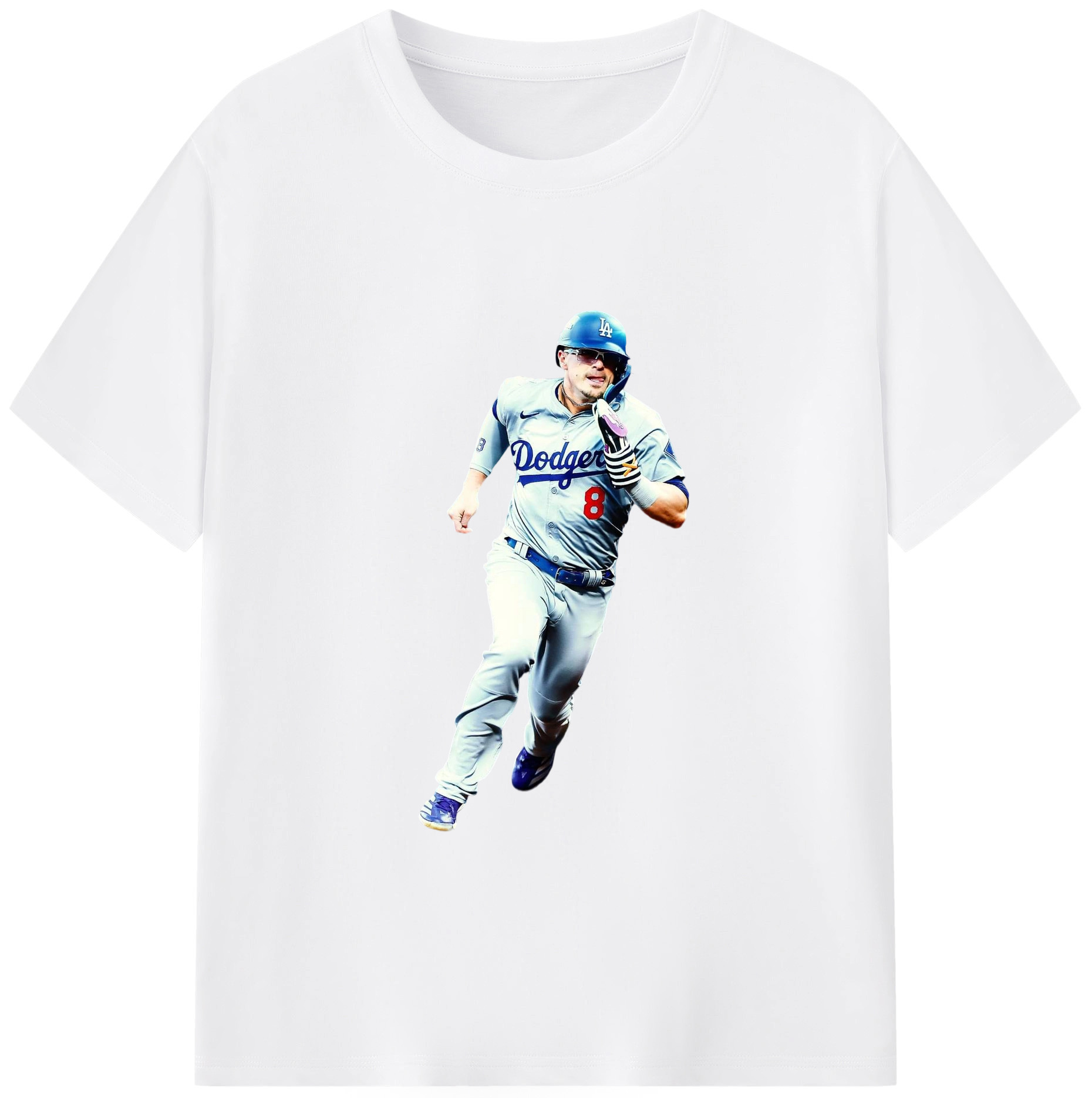  180g Cotton T-Shirt With Front Heat Transfer Print – Soft, Lightweight, Fitted Design – Comfortable Casual Wear For Sports & Everyday Use