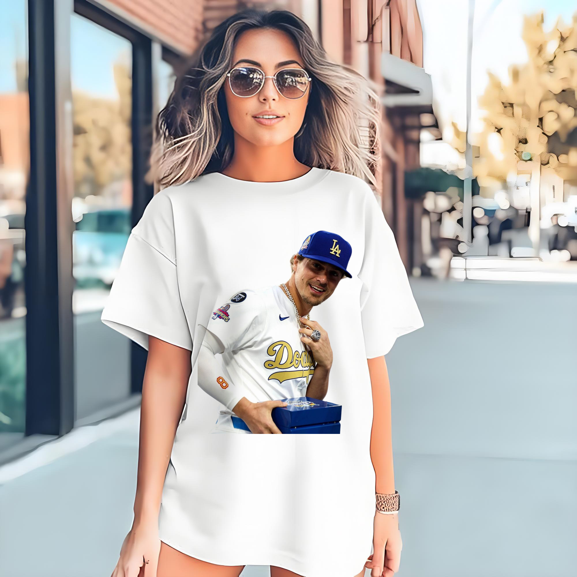  180g Cotton T-Shirt With Front Heat Transfer Print – Soft, Lightweight, Fitted Design – Comfortable Casual Wear For Sports & Everyday Use