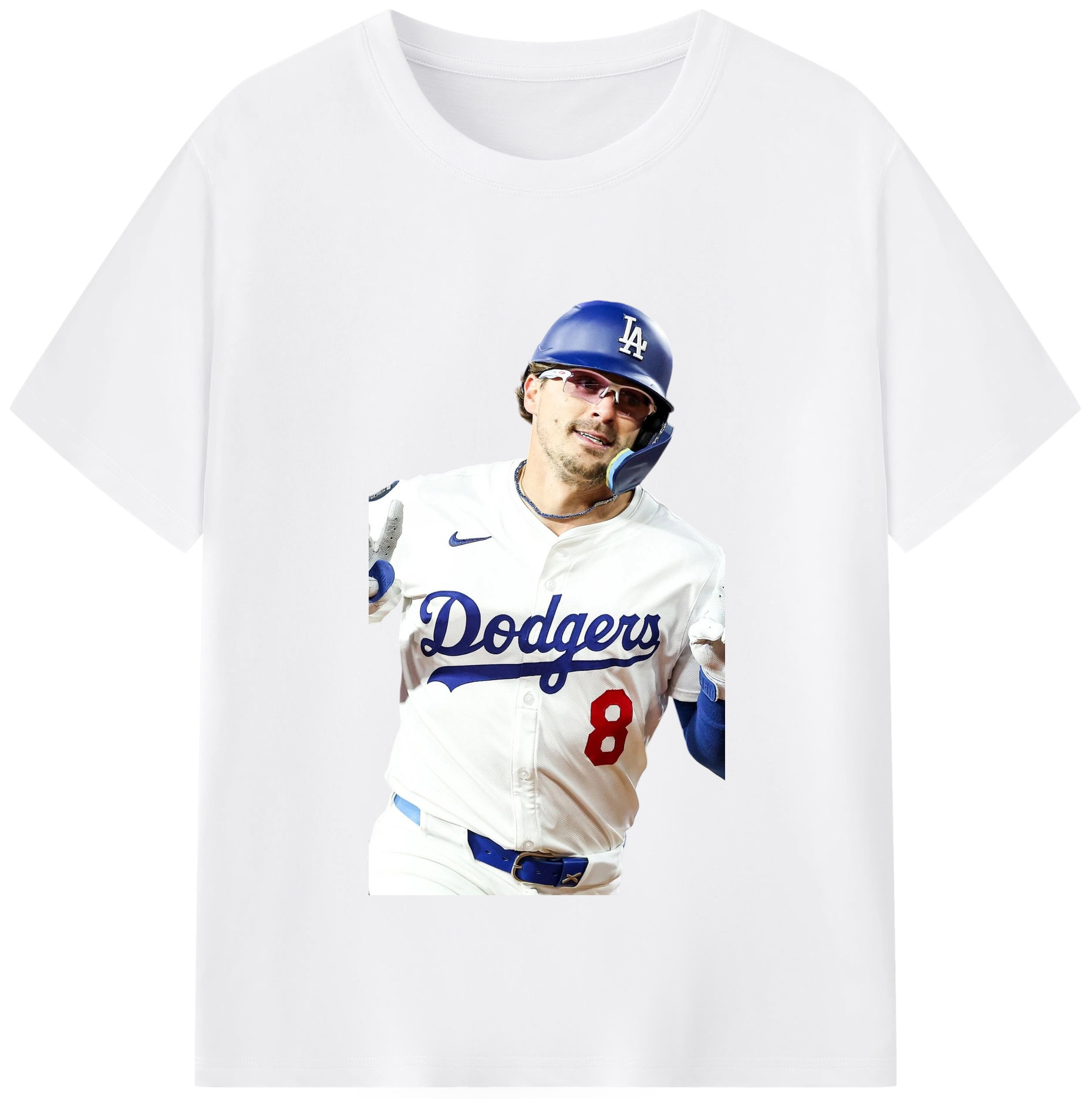  Combed Cotton T-Shirt 180g With Front Heat Transfer Print – Soft, Lightweight, Fitted Design – Stylish Casual Wear For Sports & Everyday Use