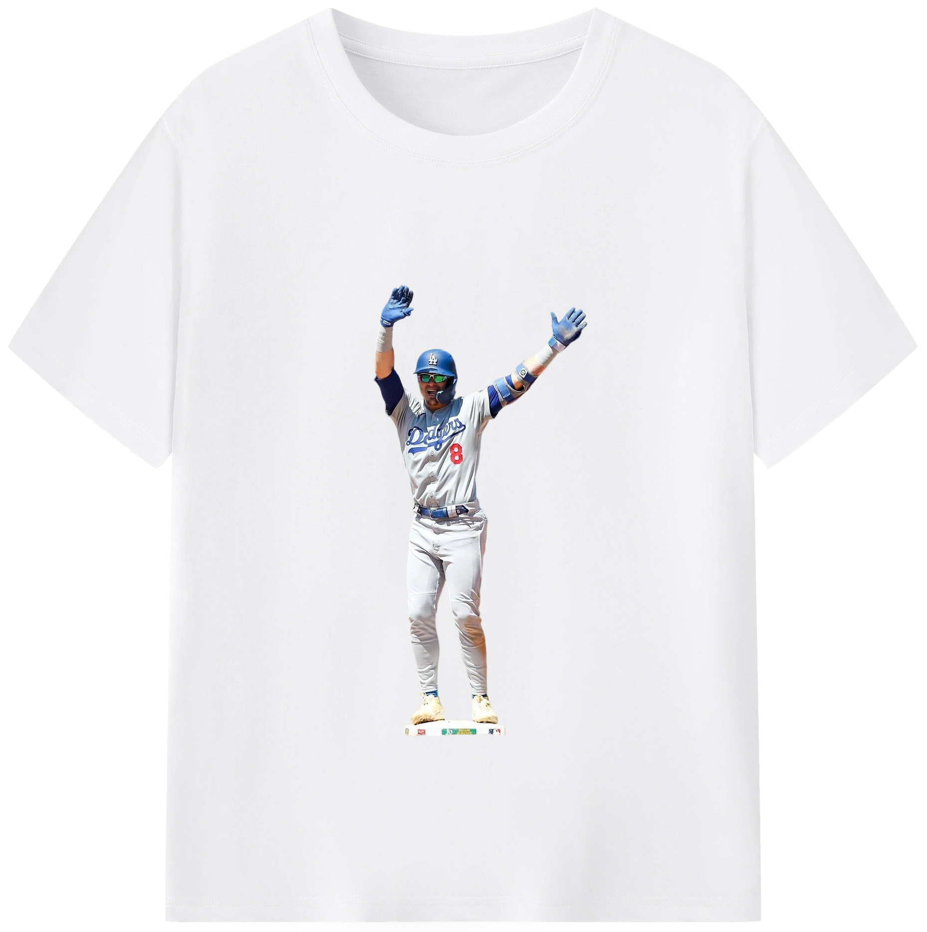  Combed Cotton T-Shirt 180g With Front Heat Transfer Print – Soft, Lightweight, Fitted Design – Stylish Casual Wear For Sports & Everyday Use